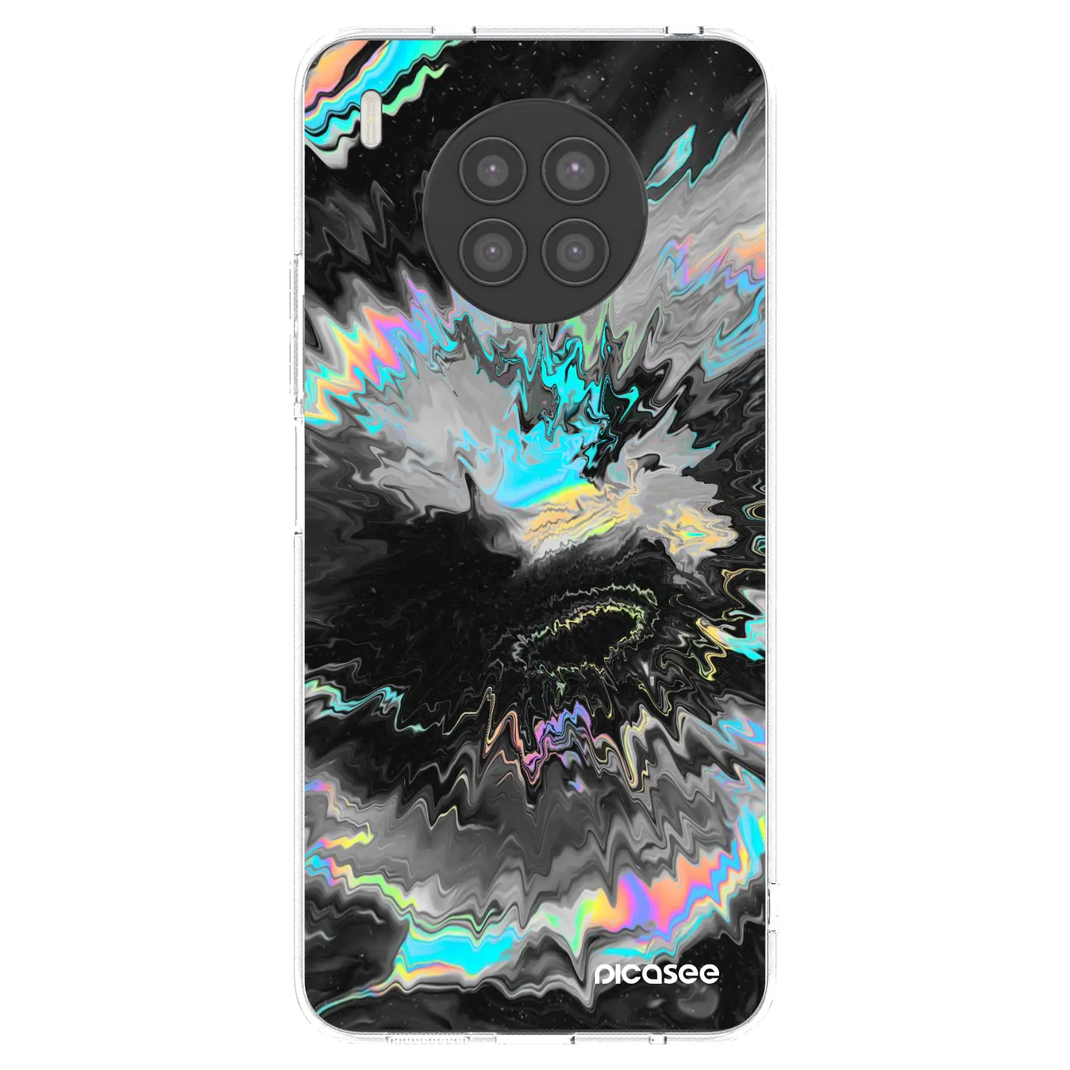 Picasee silikonska prozirna maskica za Huawei Nova 8i - Magnetic