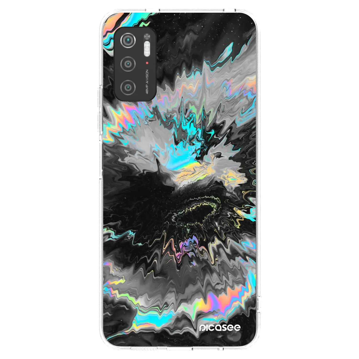 Picasee silikonska prozirna maskica za Xiaomi Poco M3 Pro 5G - Magnetic