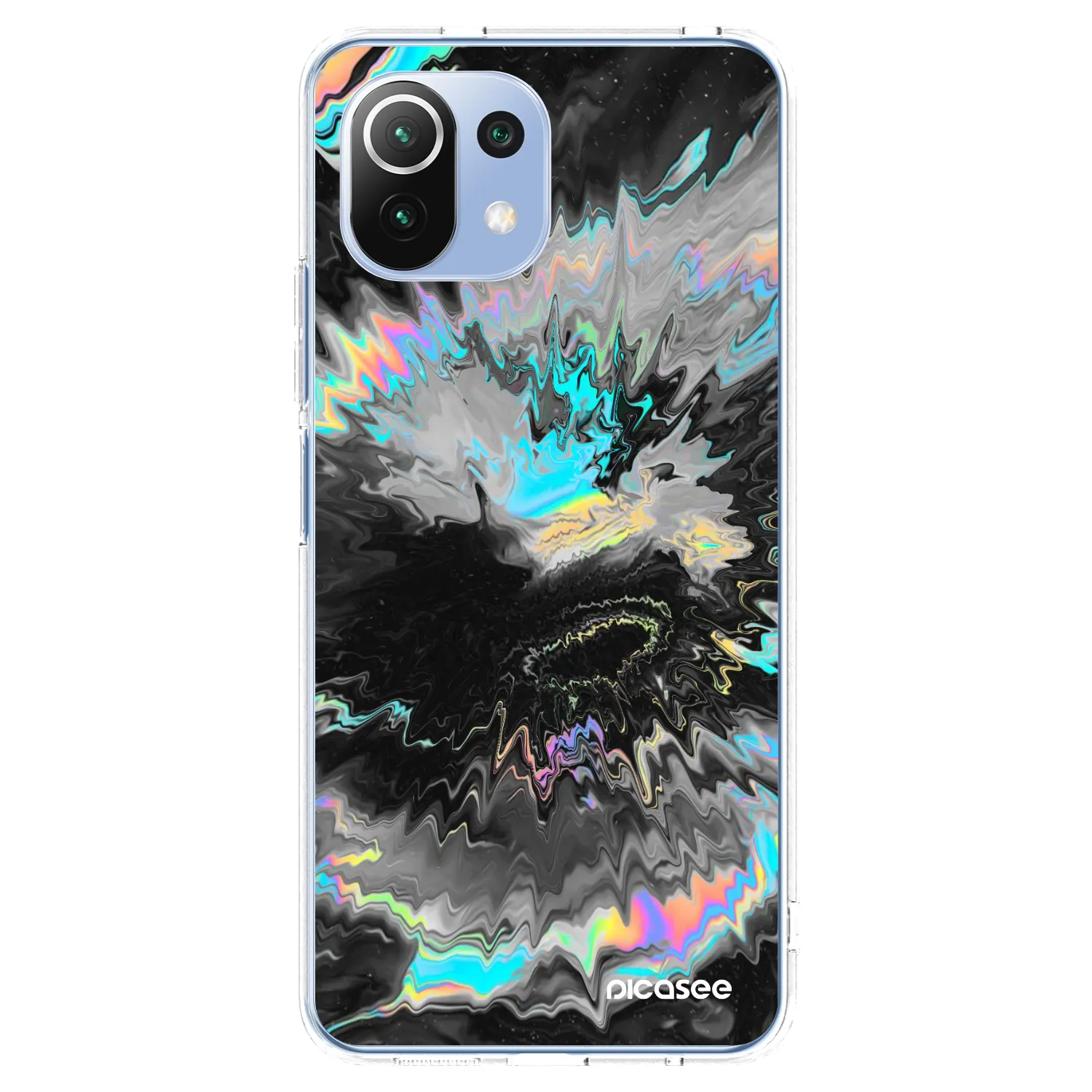 Picasee silikonska prozirna maskica za Xiaomi 11 Lite 5G NE - Magnetic