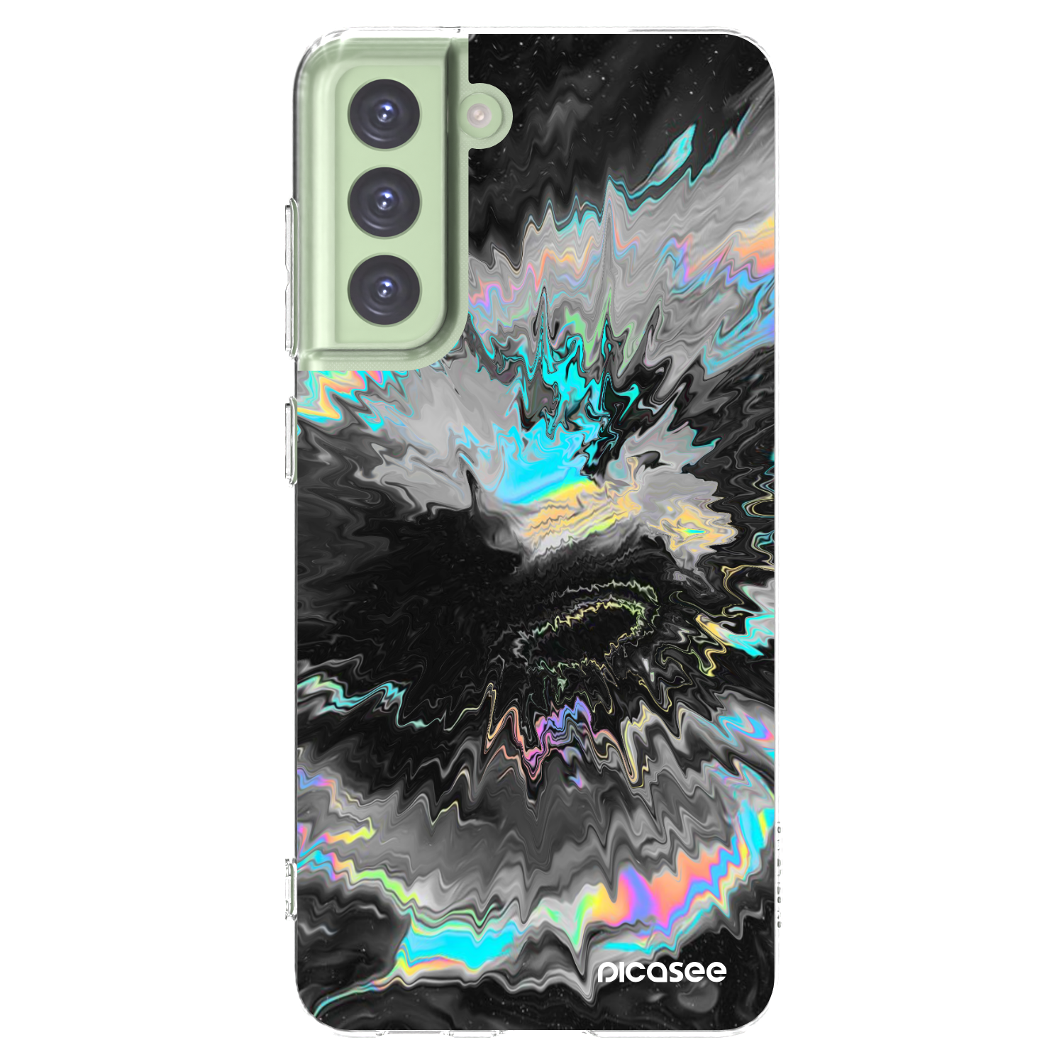 Picasee silikonska prozirna maskica za Samsung Galaxy S21 FE 5G - Magnetic