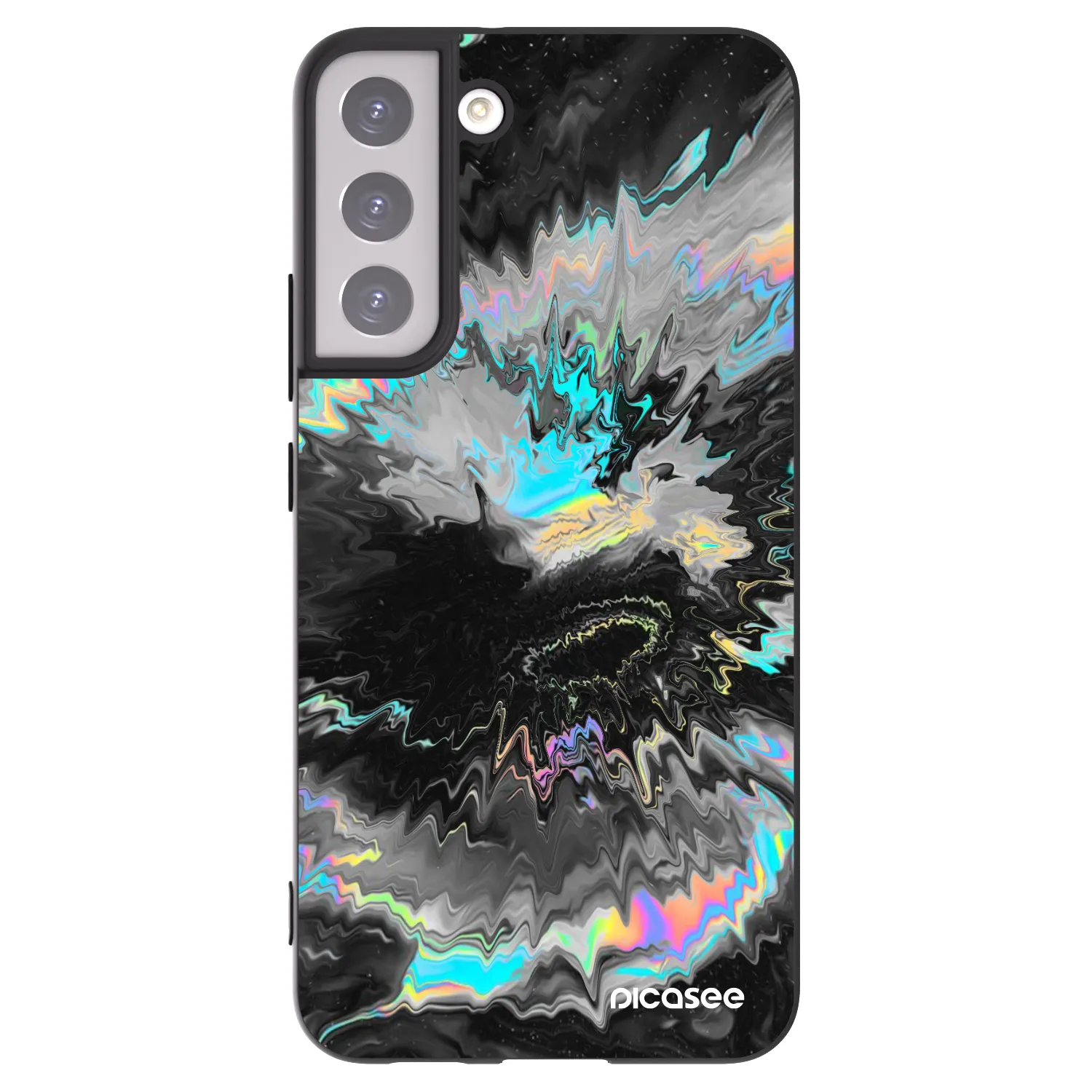 Picasee crna silikonska maskica za Samsung Galaxy S22+ 5G - Magnetic