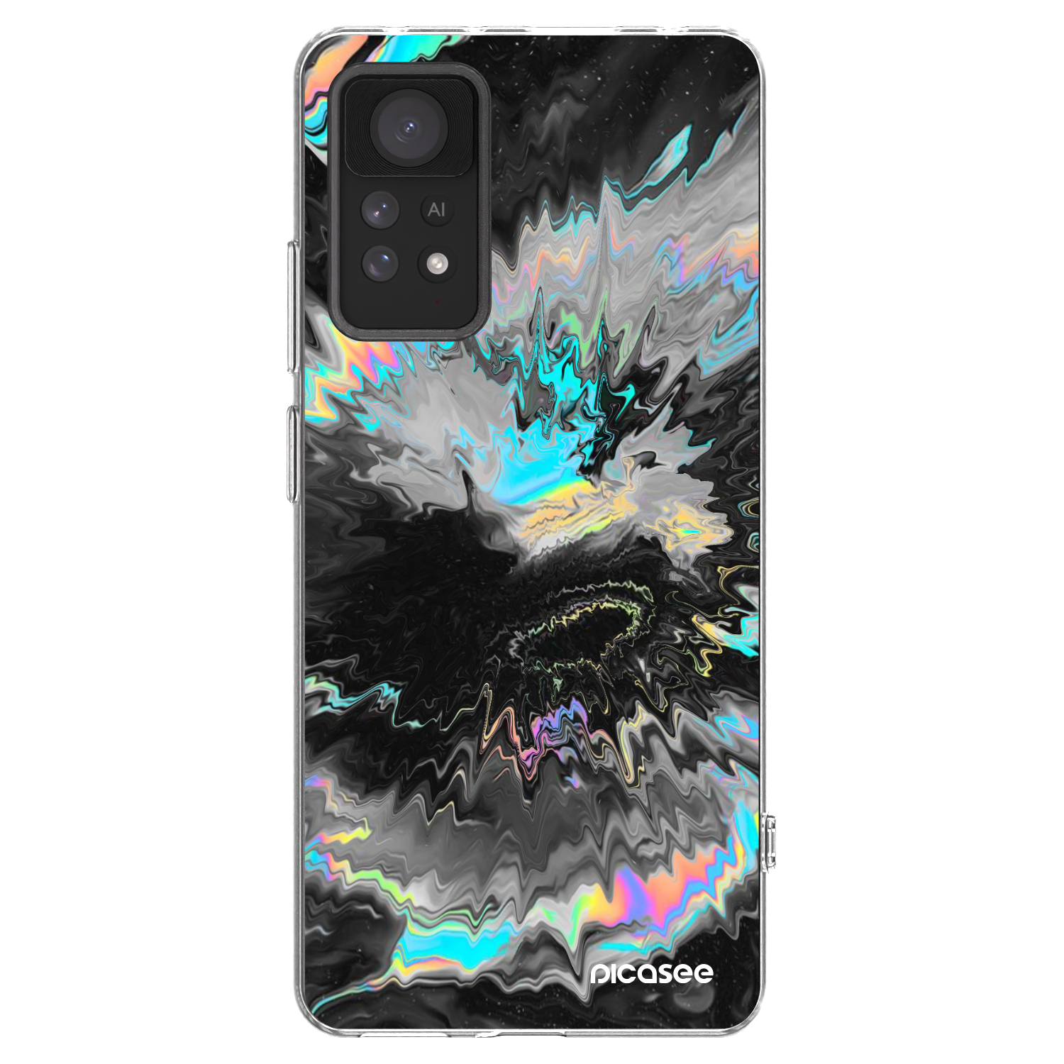 Picasee silikonska prozirna maskica za Xiaomi Redmi Note 11 Pro 5G - Magnetic