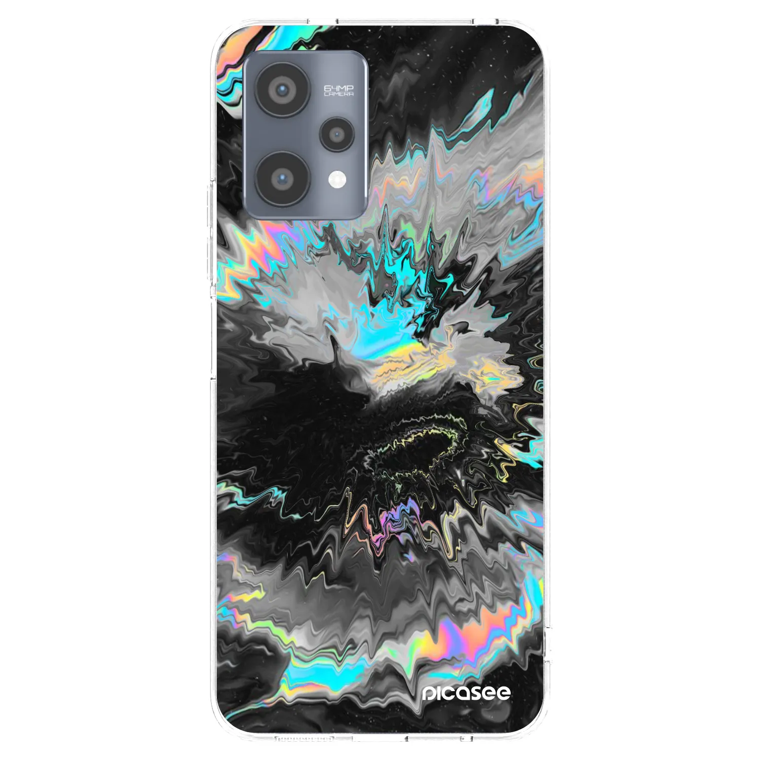Picasee silikonska prozirna maskica za Realme 9 Pro 5G - Magnetic