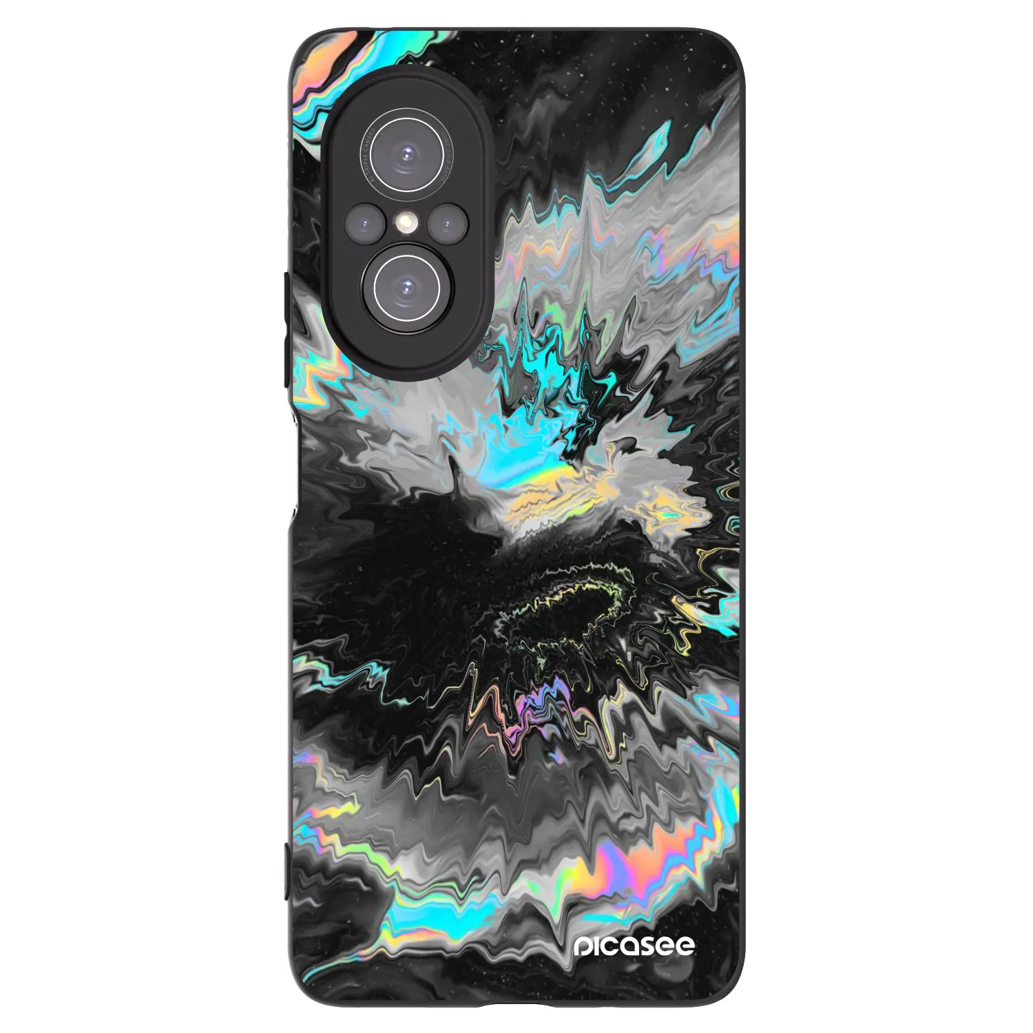 Picasee crna silikonska maskica za Huawei Nova 9 SE - Magnetic