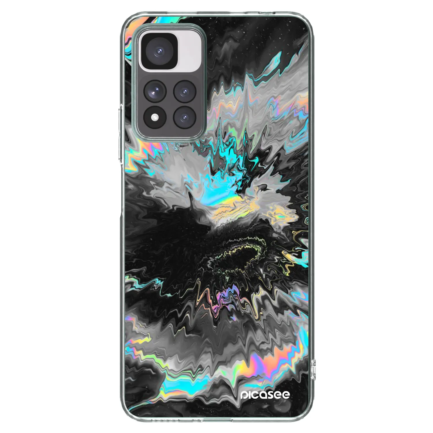 Picasee silikonska prozirna maskica za Xiaomi Redmi Note 11 Pro+ 5G - Magnetic