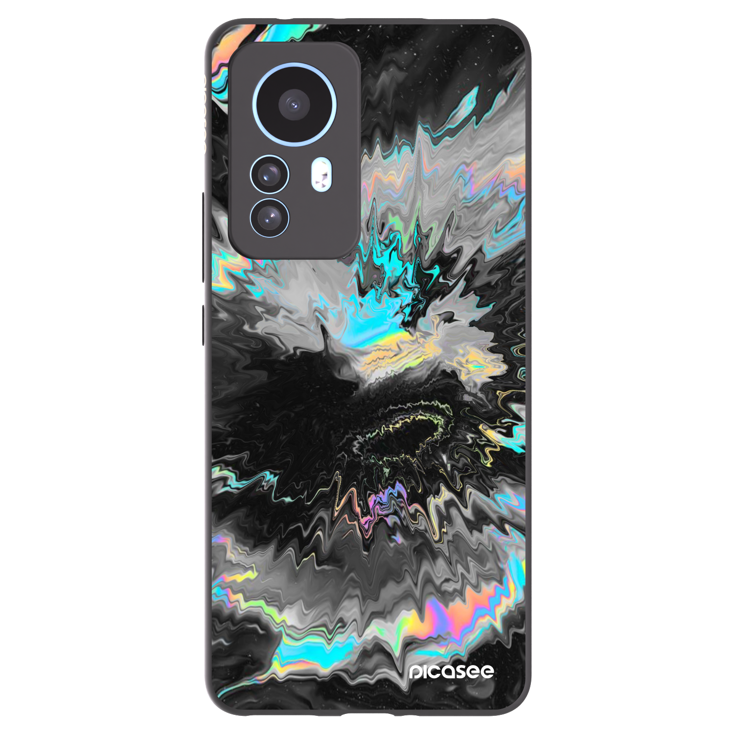 Picasee crna silikonska maskica za Xiaomi 12T Pro - Magnetic