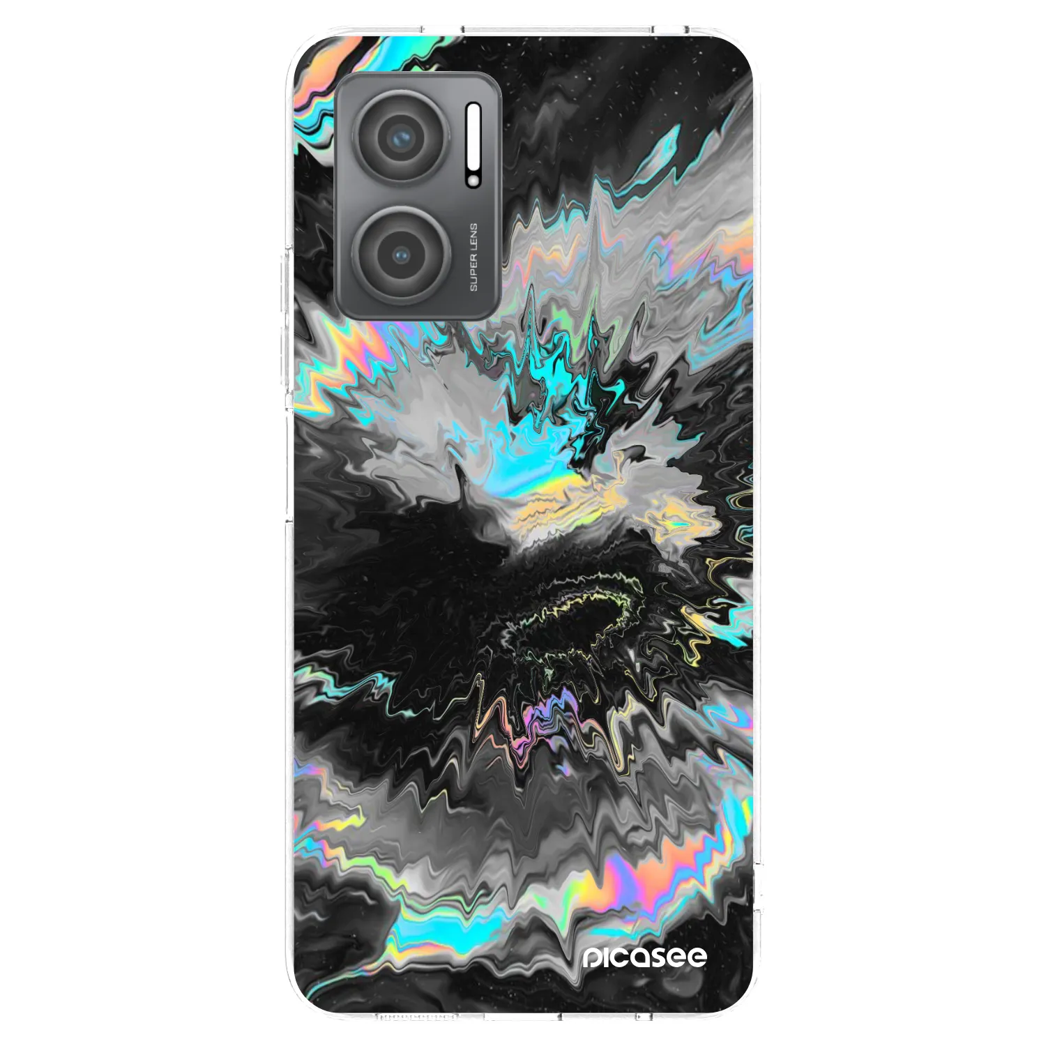 Picasee silikonska prozirna maskica za Xiaomi Redmi 10 5G - Magnetic