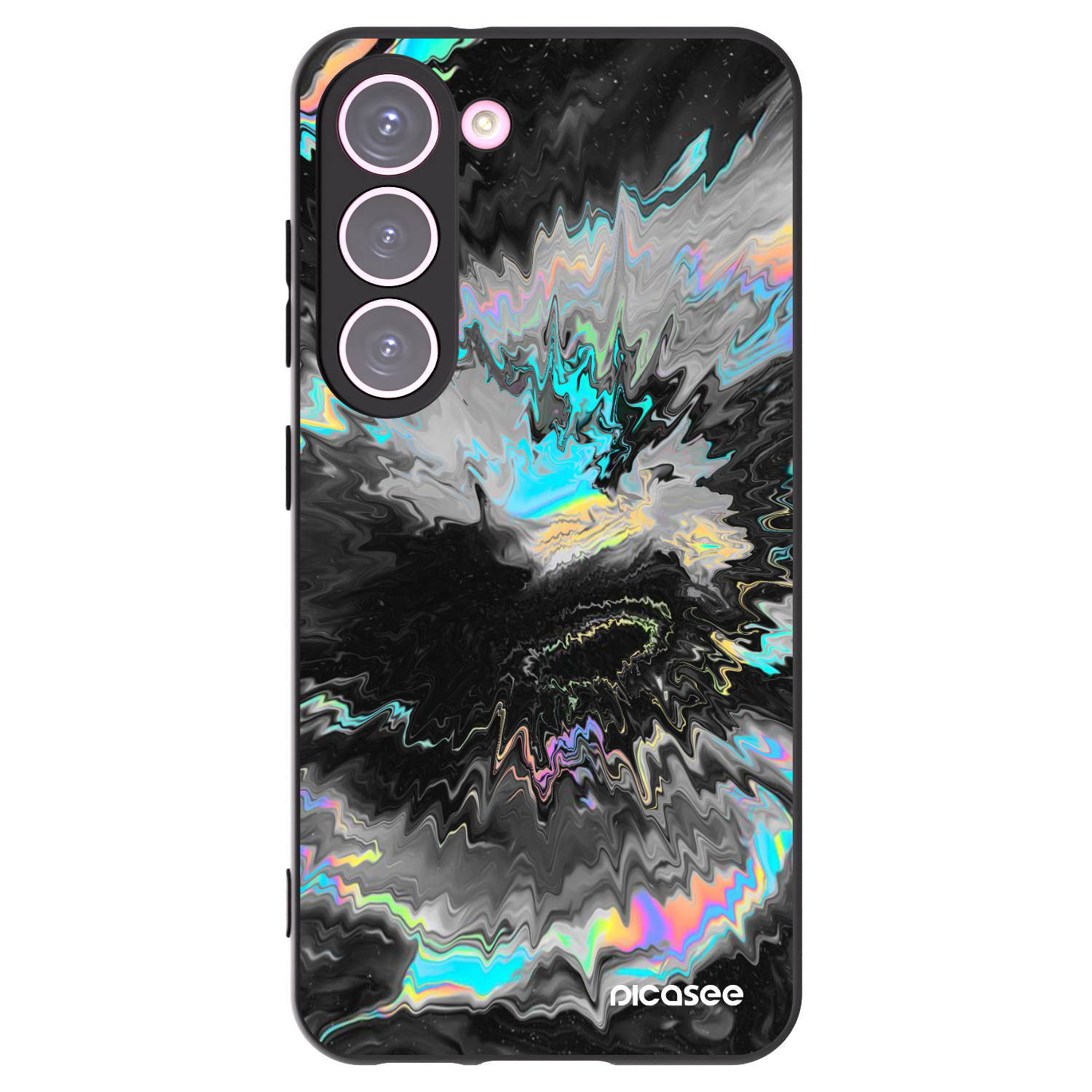 Picasee crna silikonska maskica za Samsung Galaxy S23 5G - Magnetic