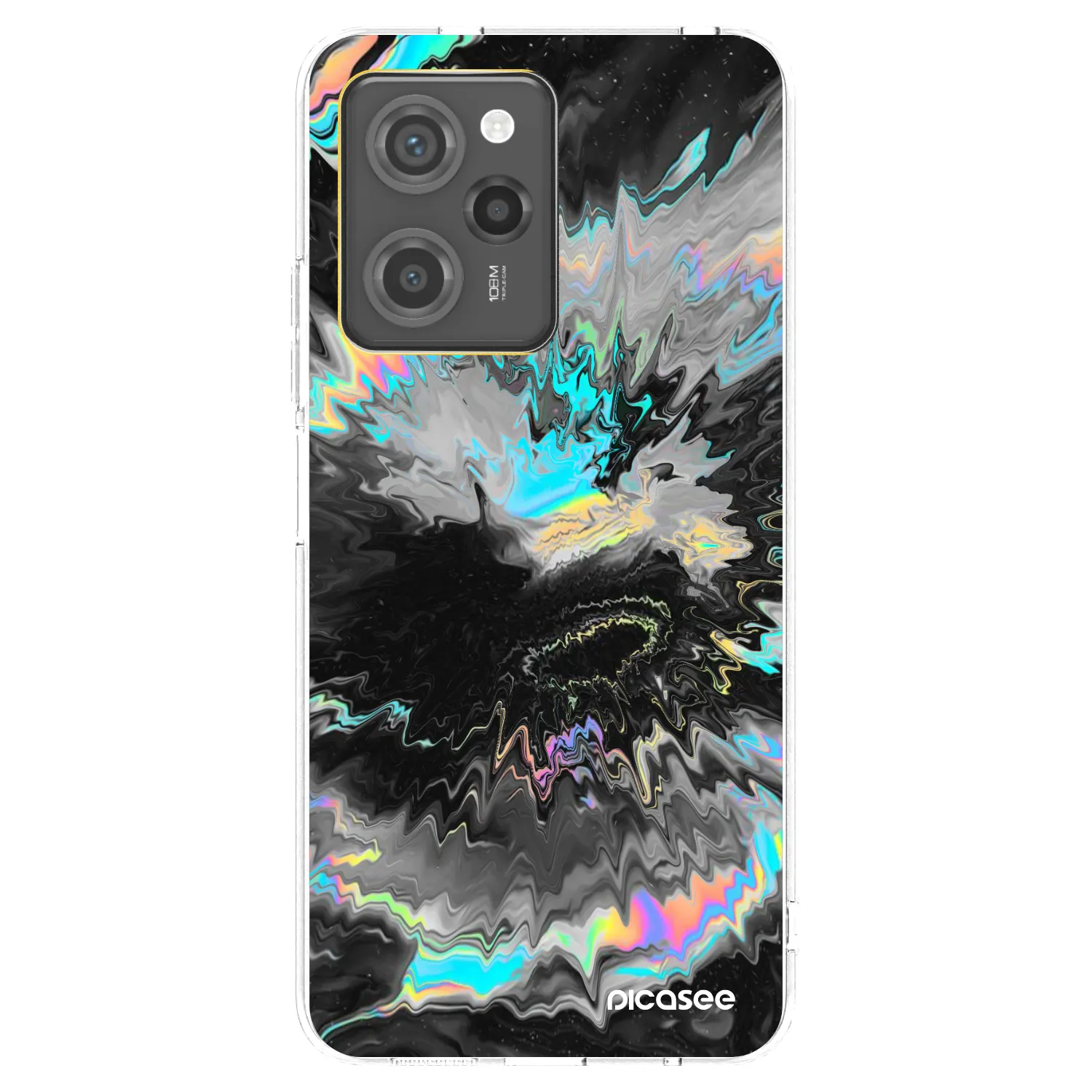Picasee silikonska prozirna maskica za Xiaomi Poco X5 Pro - Magnetic