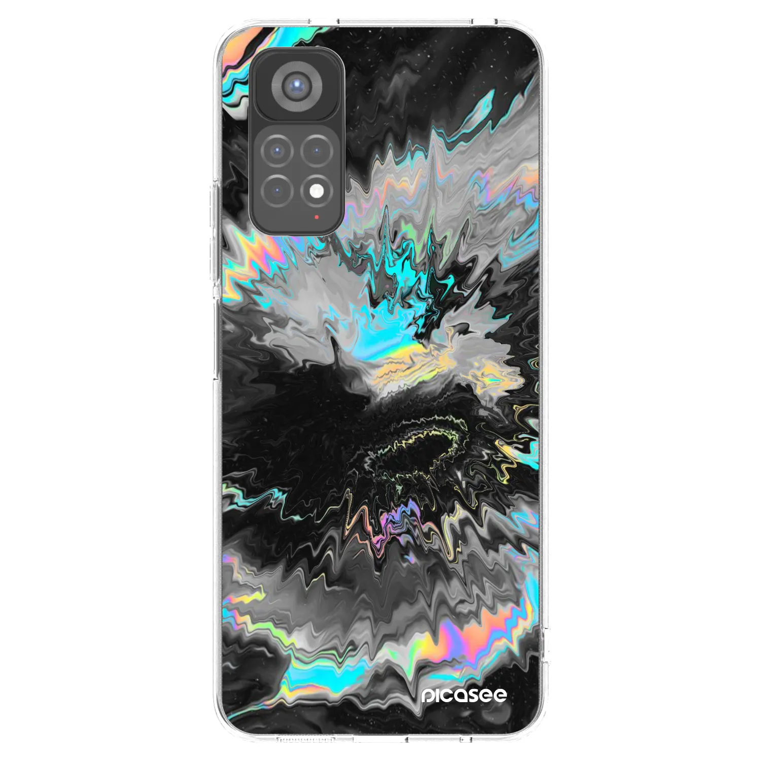 Picasee silikonska prozirna maskica za Xiaomi Redmi Note 11S 5G - Magnetic