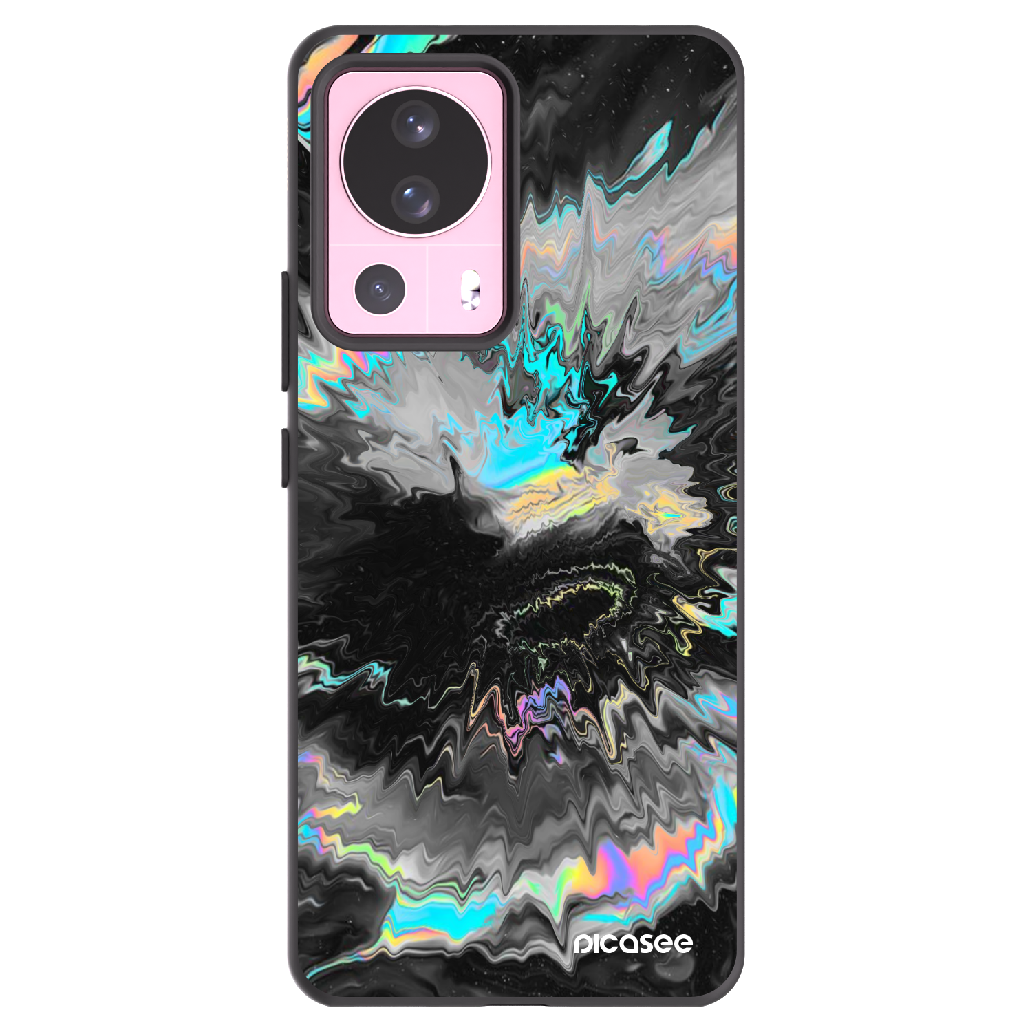 Picasee crna silikonska maskica za Xiaomi 13 Lite - Magnetic