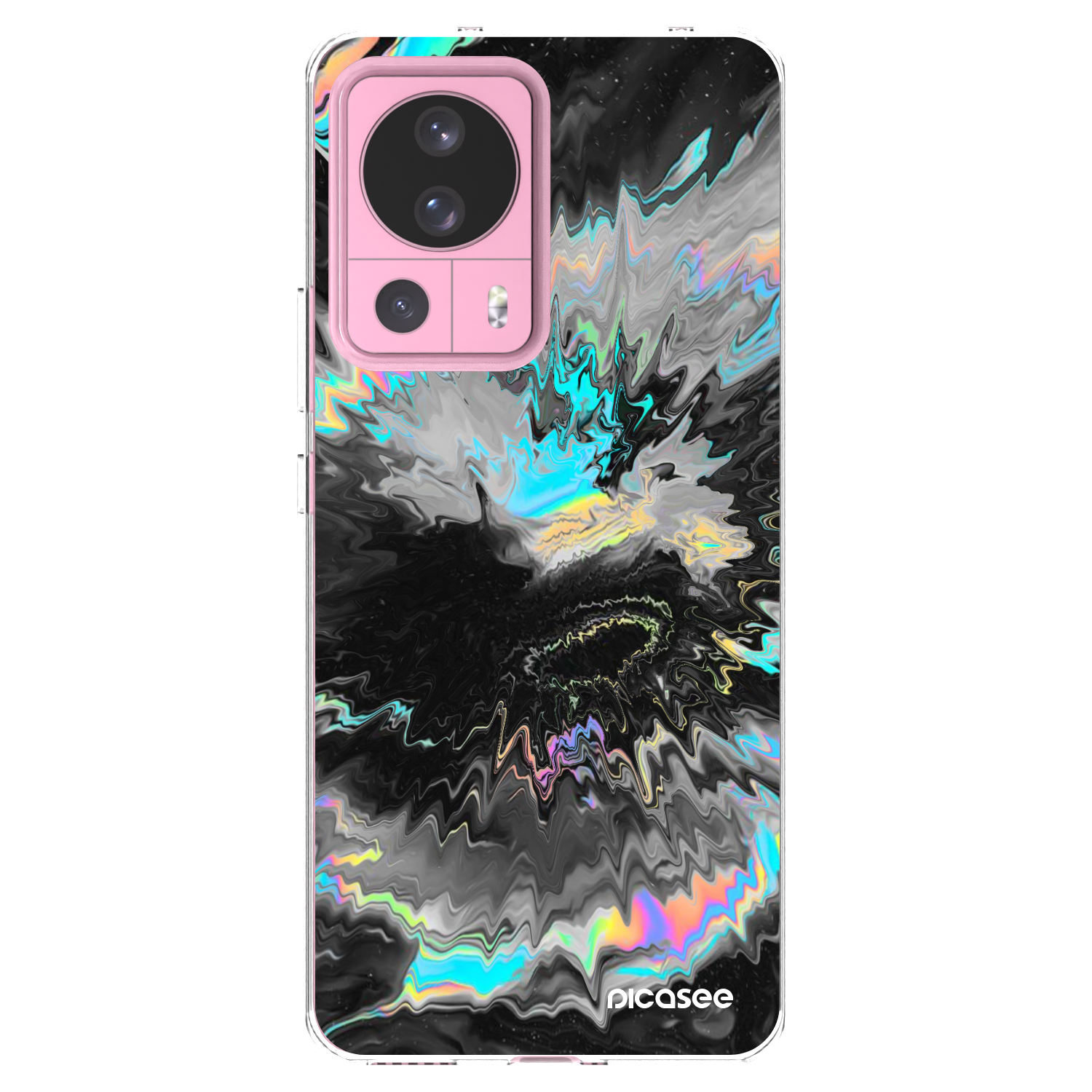 Picasee silikonska prozirna maskica za Xiaomi 13 Lite - Magnetic