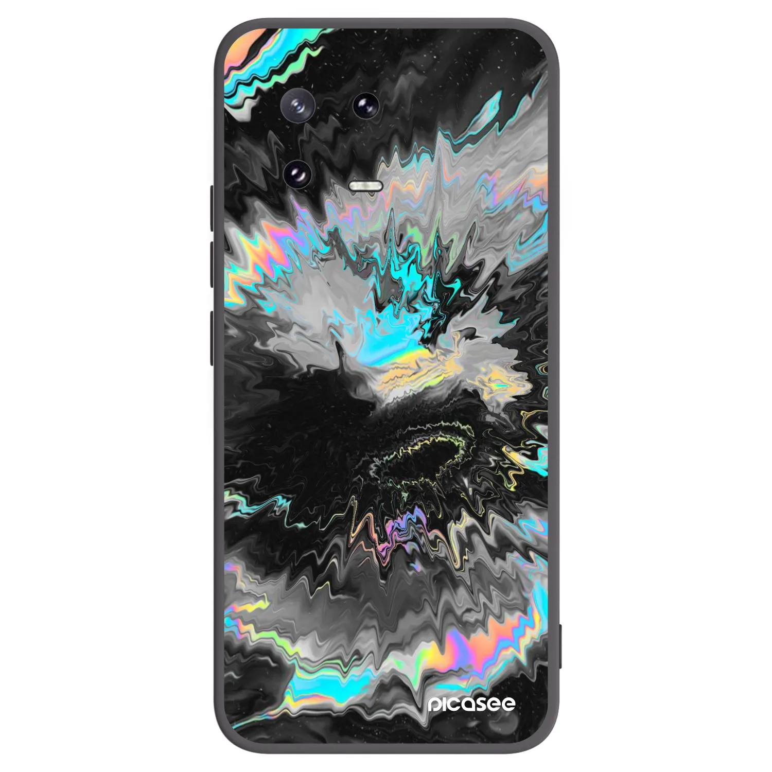 Picasee crna silikonska maskica za Xiaomi 13 Pro - Magnetic