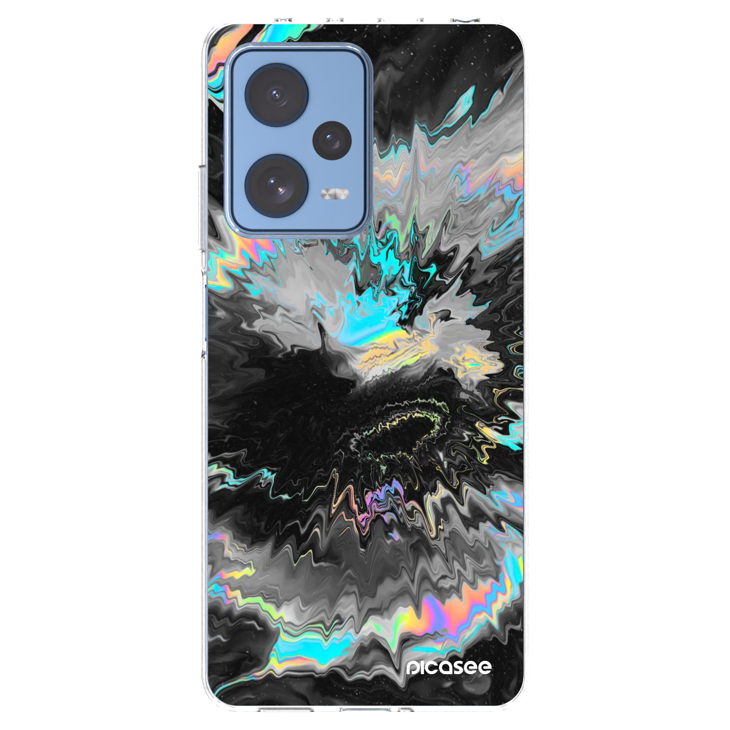 Picasee silikonska prozirna maskica za Xiaomi Redmi Note 12 Pro 5G - Magnetic