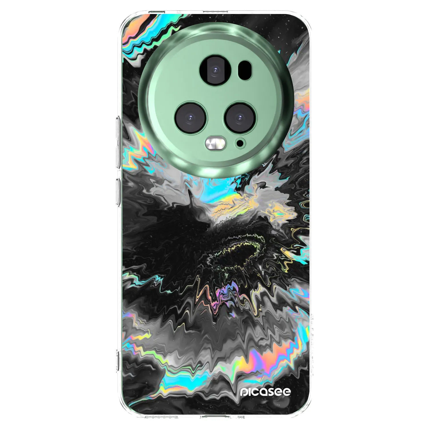 Picasee silikonska prozirna maskica za Honor Magic5 Pro - Magnetic