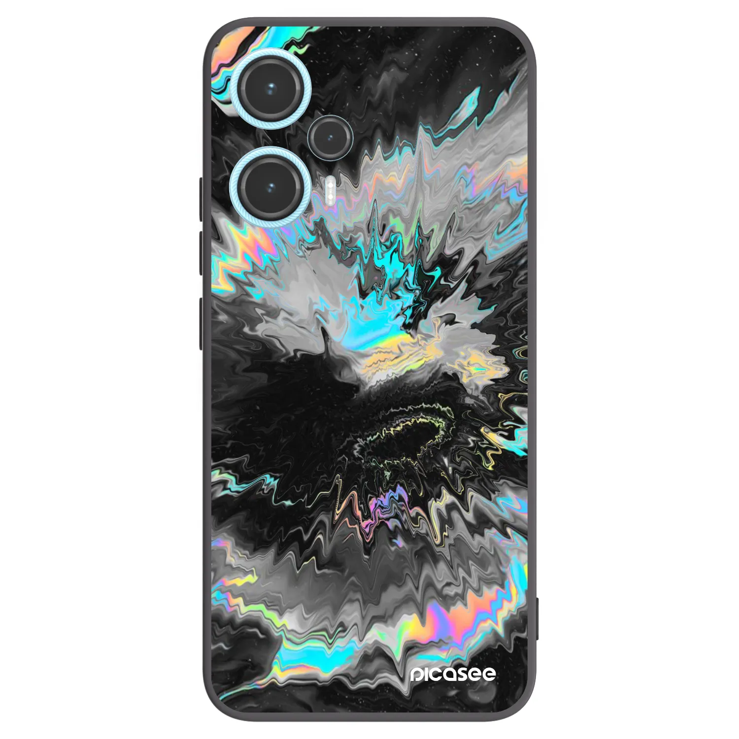 Picasee crna silikonska maskica za Xiaomi Poco F5 - Magnetic