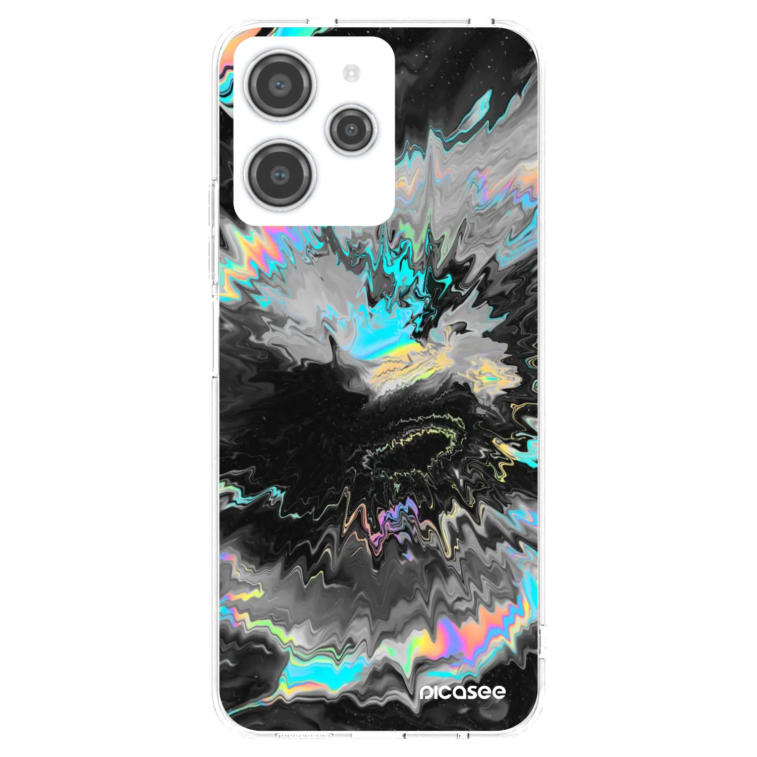 Picasee silikonska prozirna maskica za Xiaomi Redmi 12 4G - Magnetic
