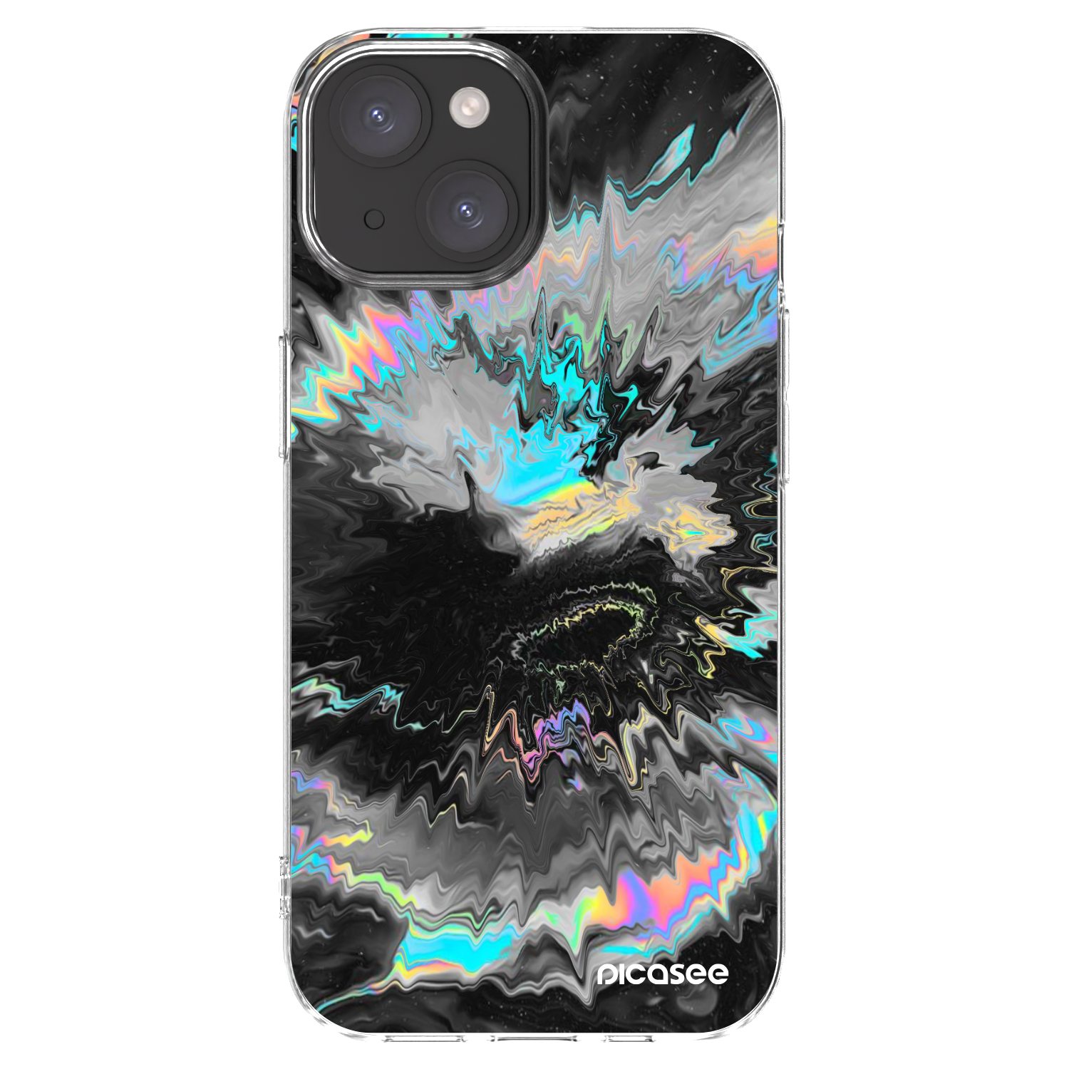 Picasee silikonska prozirna maskica za Apple iPhone 15 - Magnetic