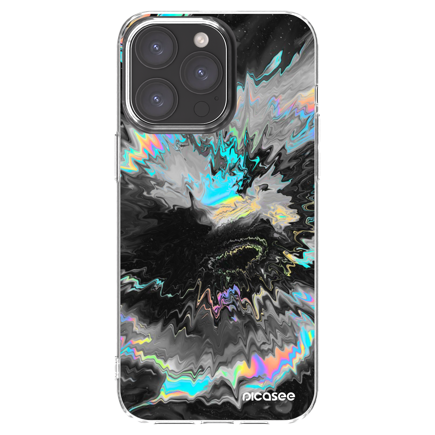 Picasee silikonska prozirna maskica za Apple iPhone 15 Pro Max - Magnetic