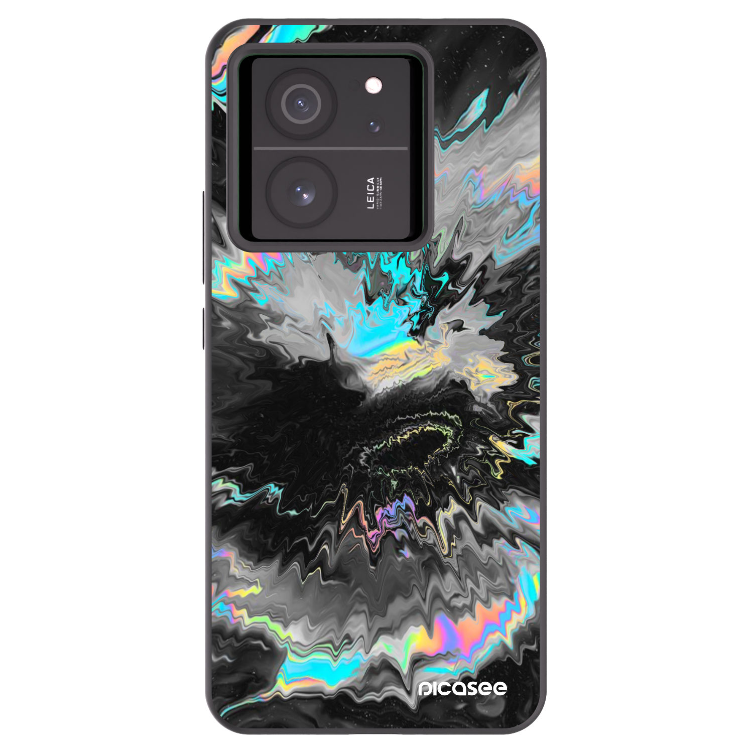 Picasee crna silikonska maskica za Xiaomi 13T Pro - Magnetic