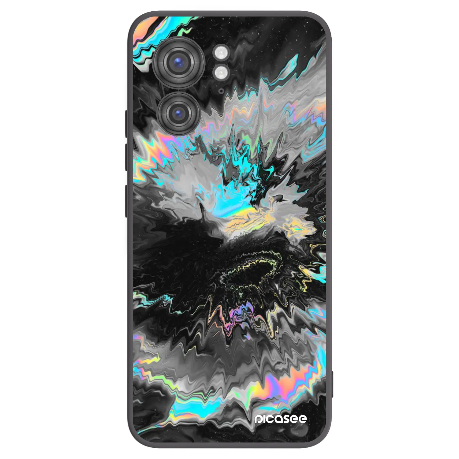Picasee crna silikonska maskica za Motorola Edge 40 - Magnetic