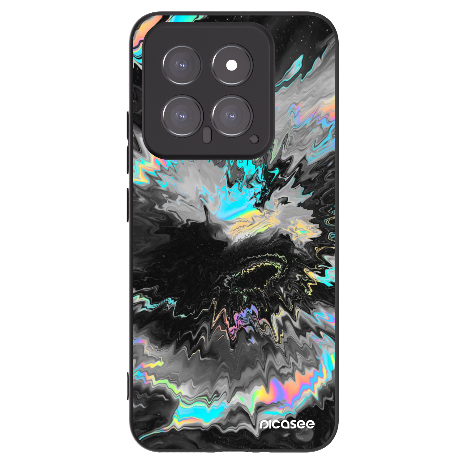 Picasee crna silikonska maskica za Xiaomi 14 - Magnetic