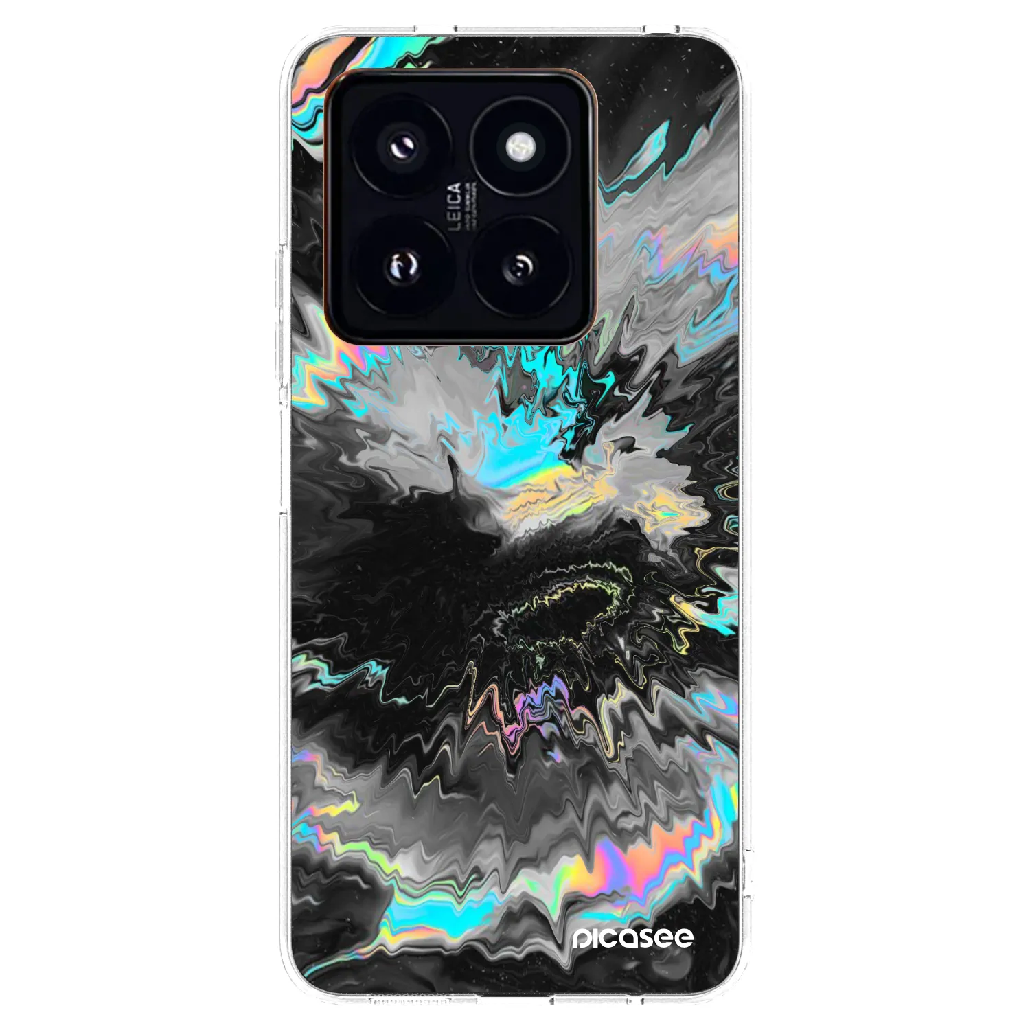 Picasee silikonska prozirna maskica za Xiaomi 14 Pro - Magnetic