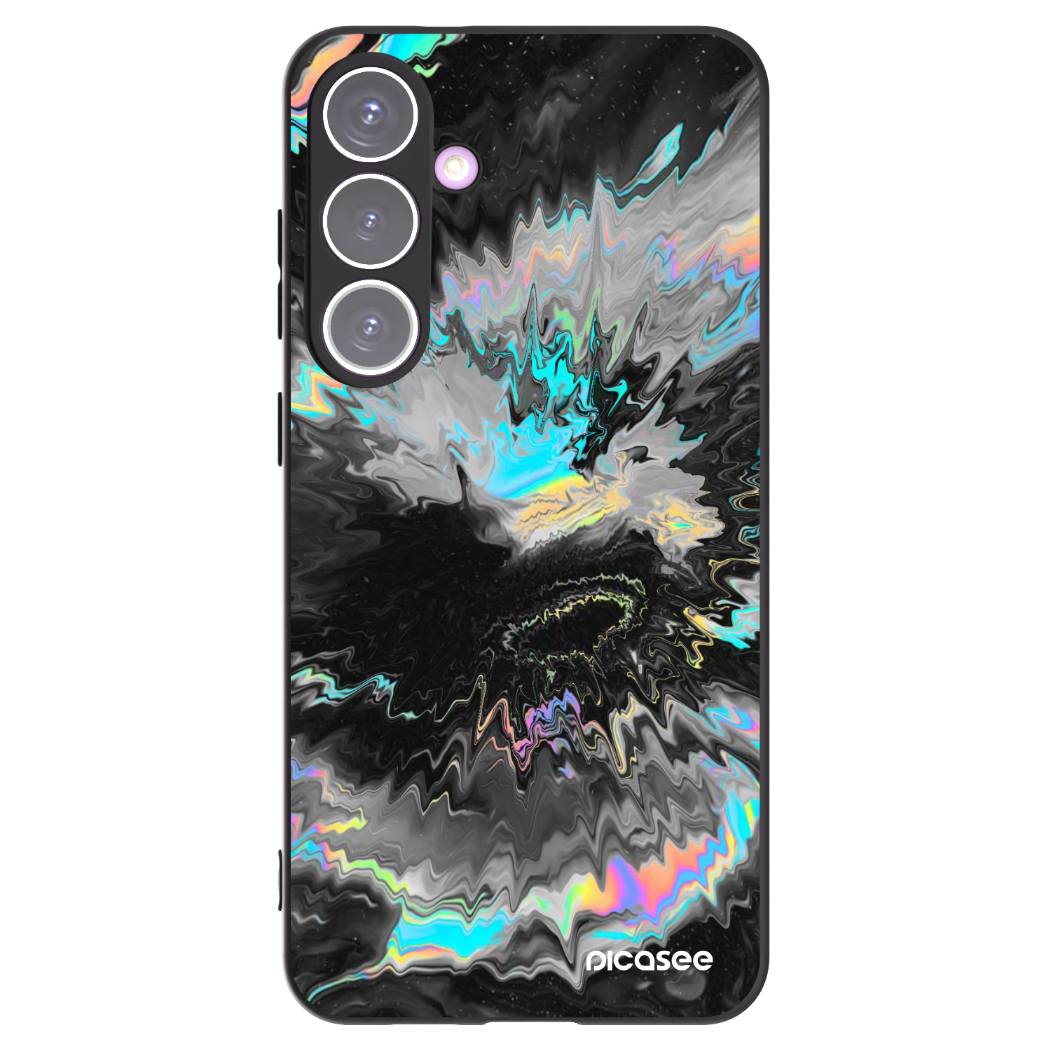 Picasee crna silikonska maskica za Samsung Galaxy S24+ S926B 5G - Magnetic