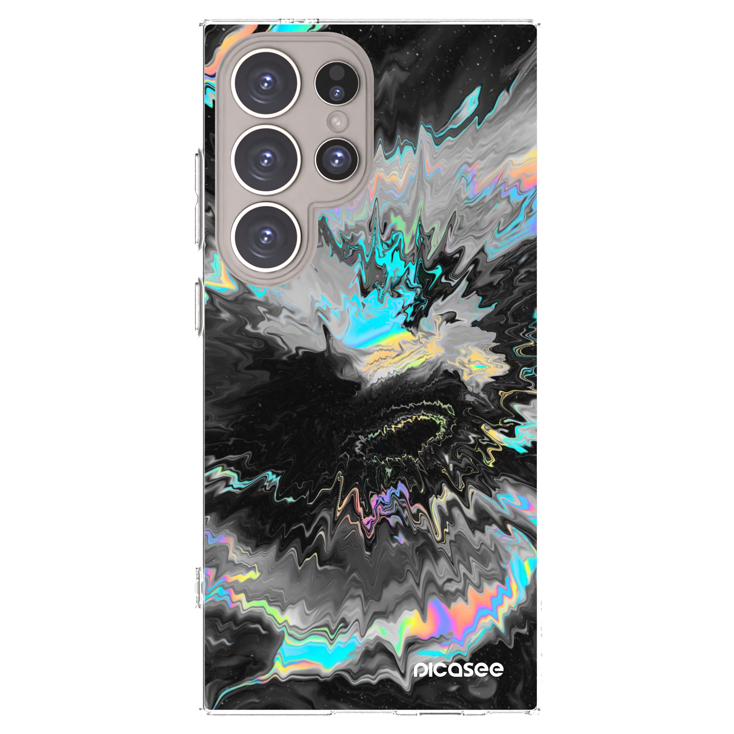 Picasee silikonska prozirna maskica za Samsung Galaxy S24 Ultra S928B 5G - Magnetic