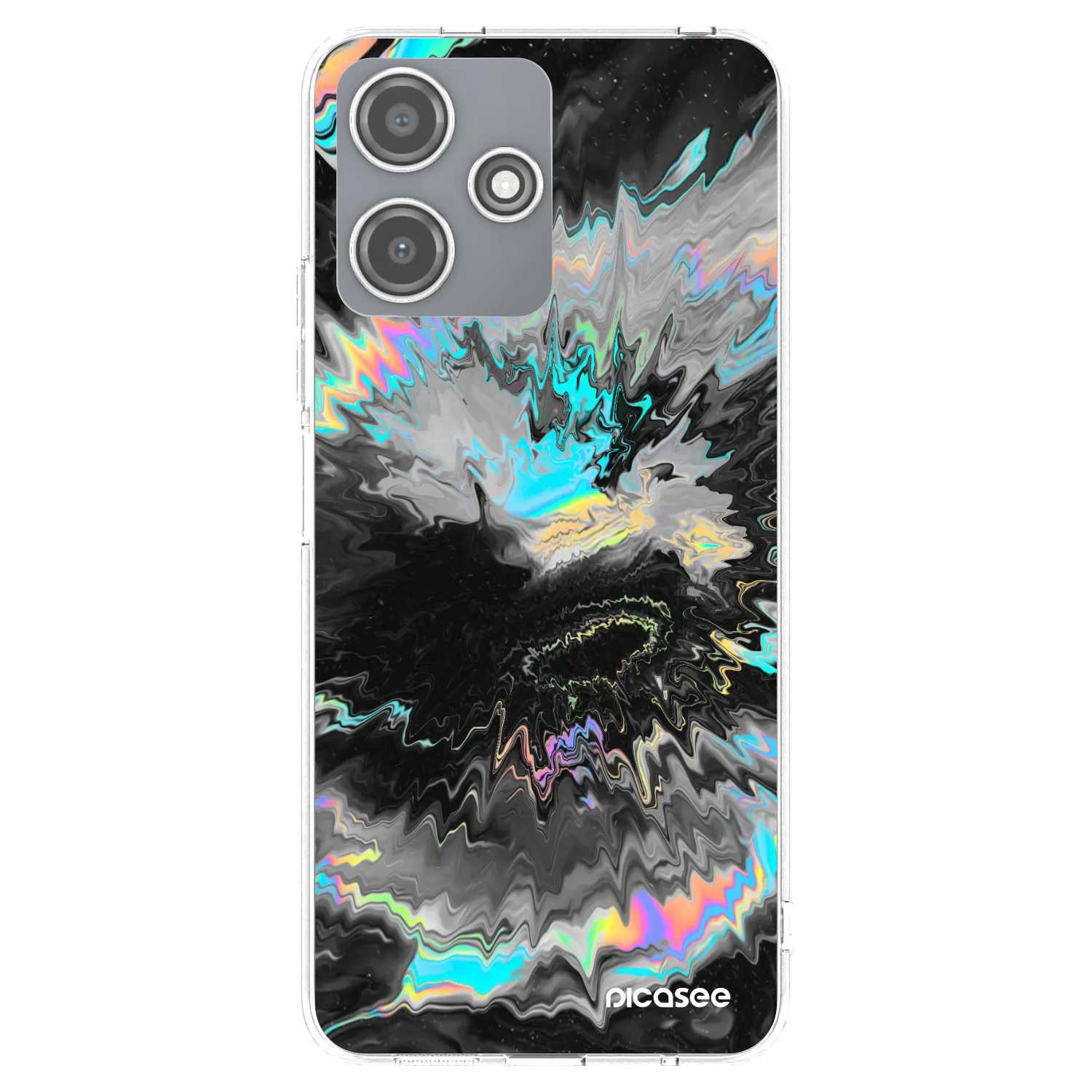 Picasee silikonska prozirna maskica za Xiaomi Redmi 12 5G - Magnetic