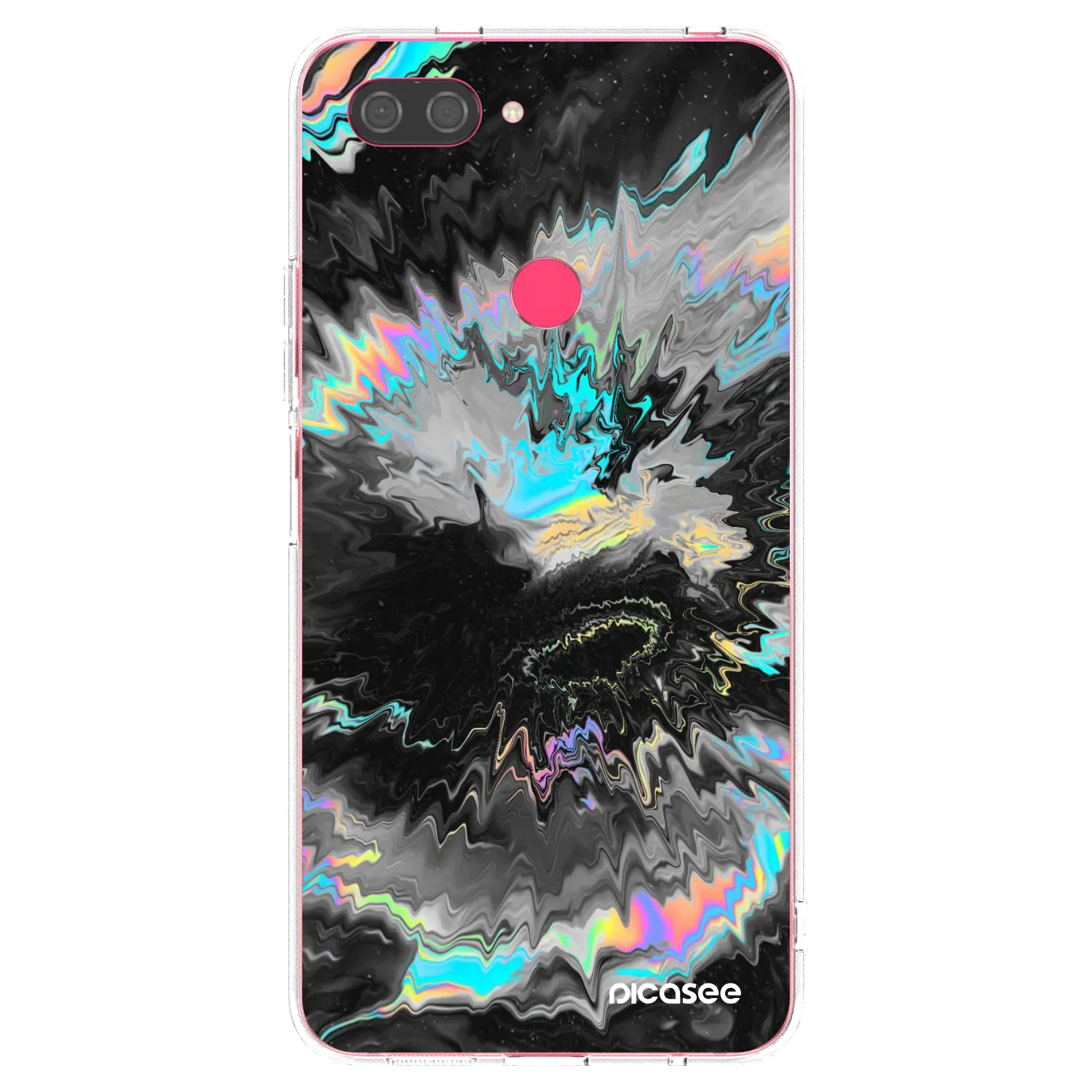 Picasee silikonska prozirna maskica za Xiaomi Mi 8 Lite - Magnetic