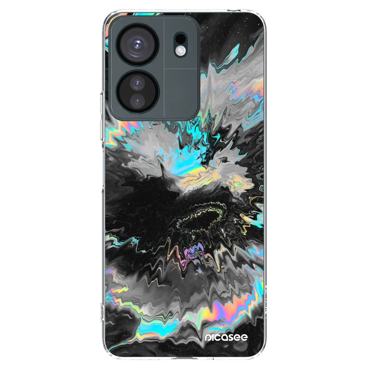 Picasee silikonska prozirna maskica za Xiaomi Redmi 13C 4G - Magnetic
