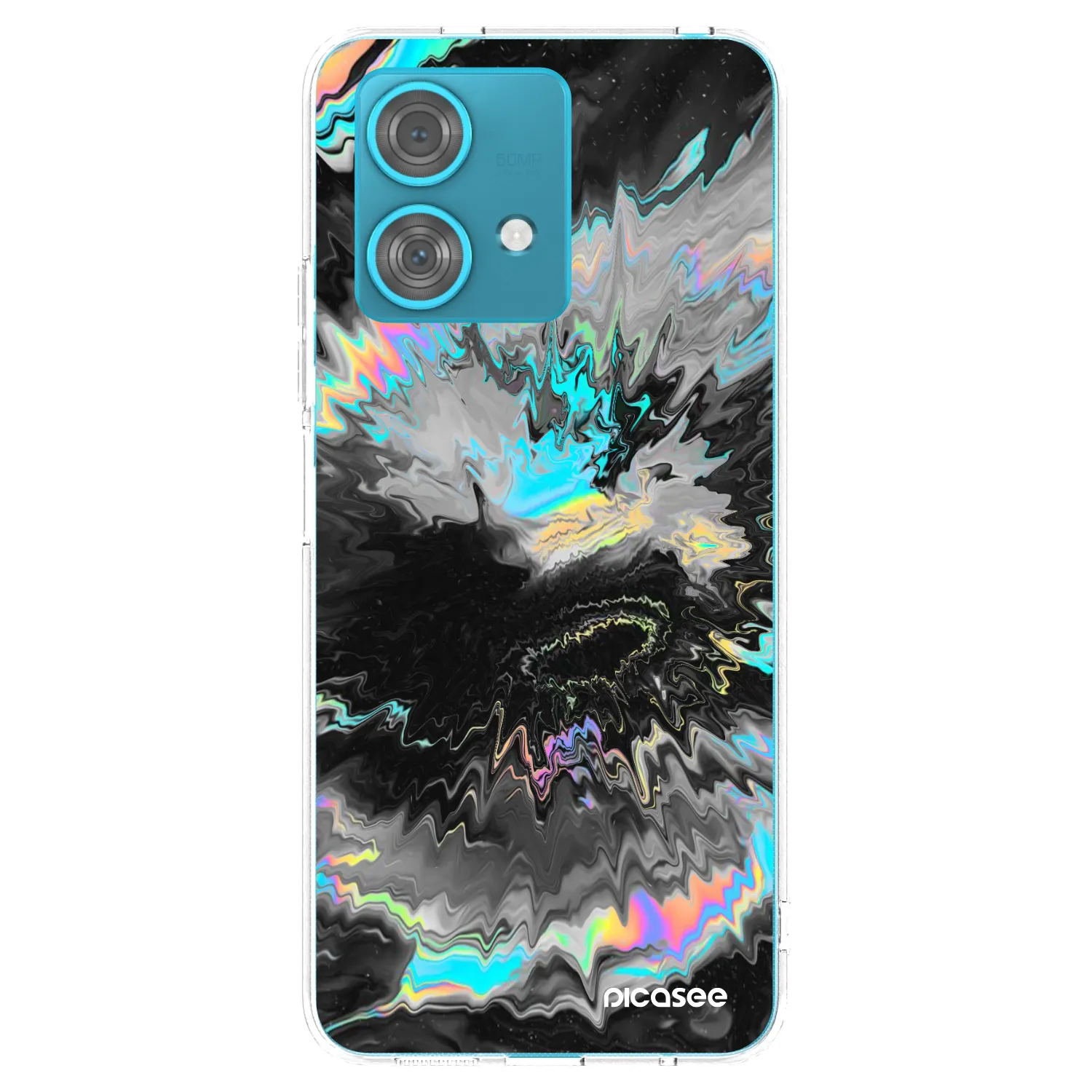 Picasee silikonska prozirna maskica za Motorola Edge 40 Neo - Magnetic