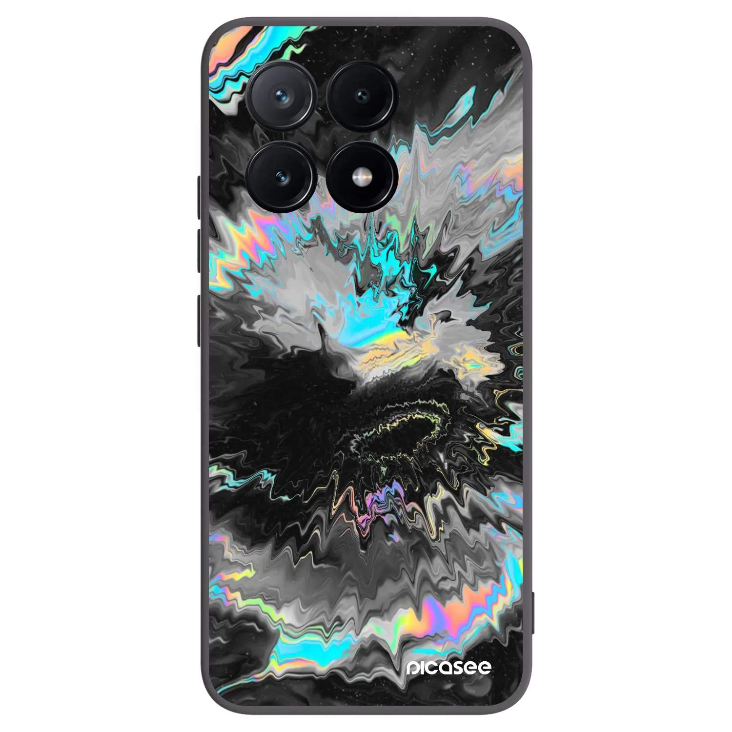 Picasee crna silikonska maskica za Xiaomi Poco X6 Pro - Magnetic