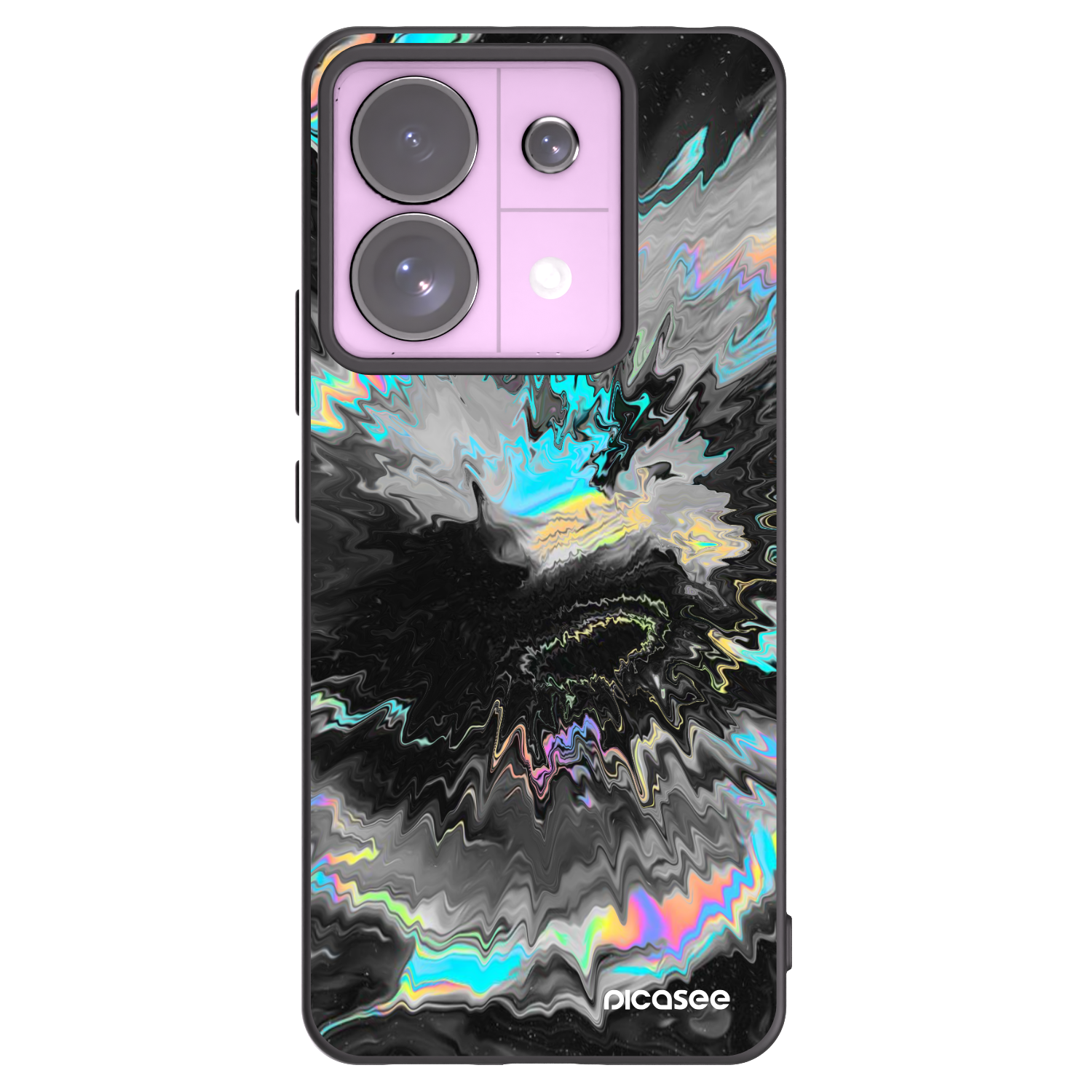 Picasee crna silikonska maskica za Xiaomi Redmi Note 13 Pro 5G - Magnetic