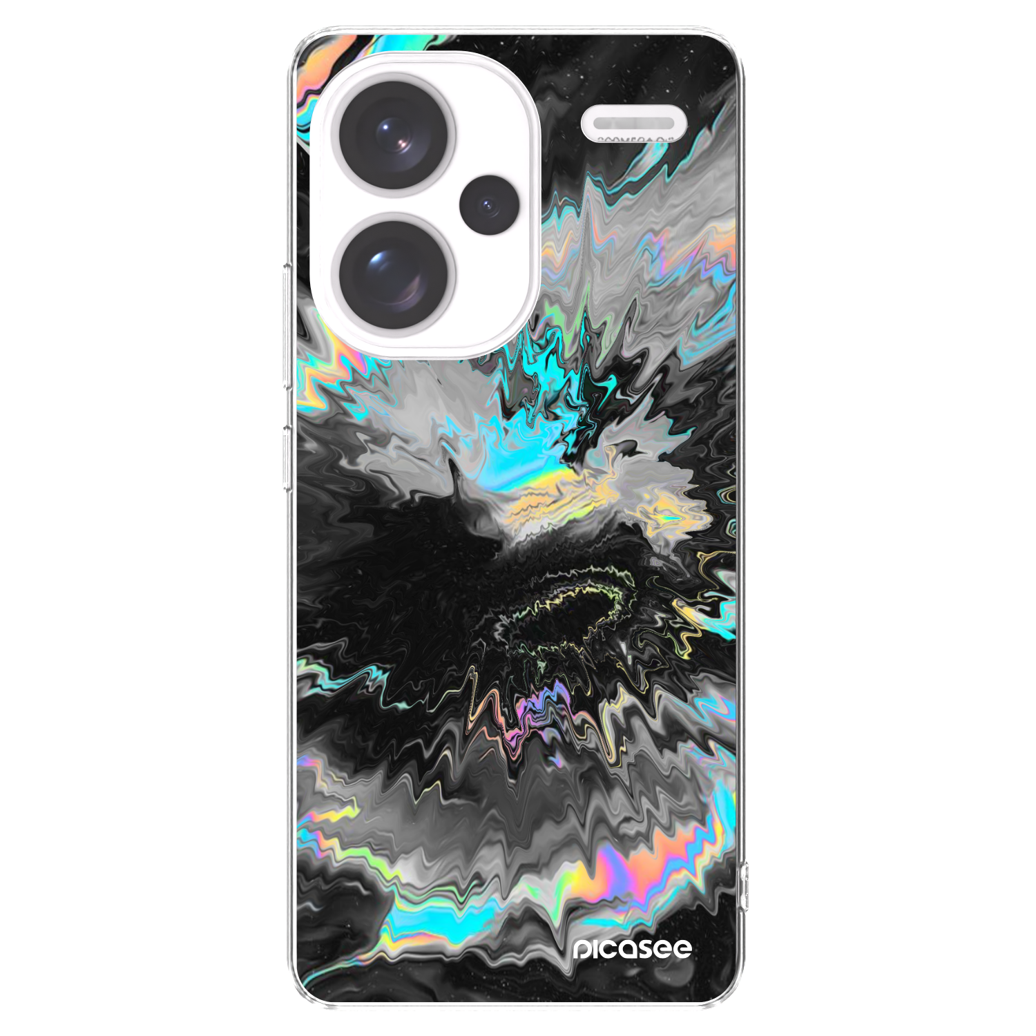 Picasee silikonska prozirna maskica za Xiaomi Redmi Note 13 Pro+ 5G - Magnetic