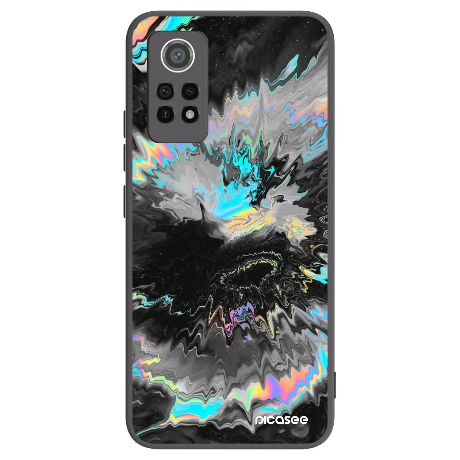 Picasee crna silikonska maskica za Xiaomi Redmi Note 12 Pro 4G - Magnetic