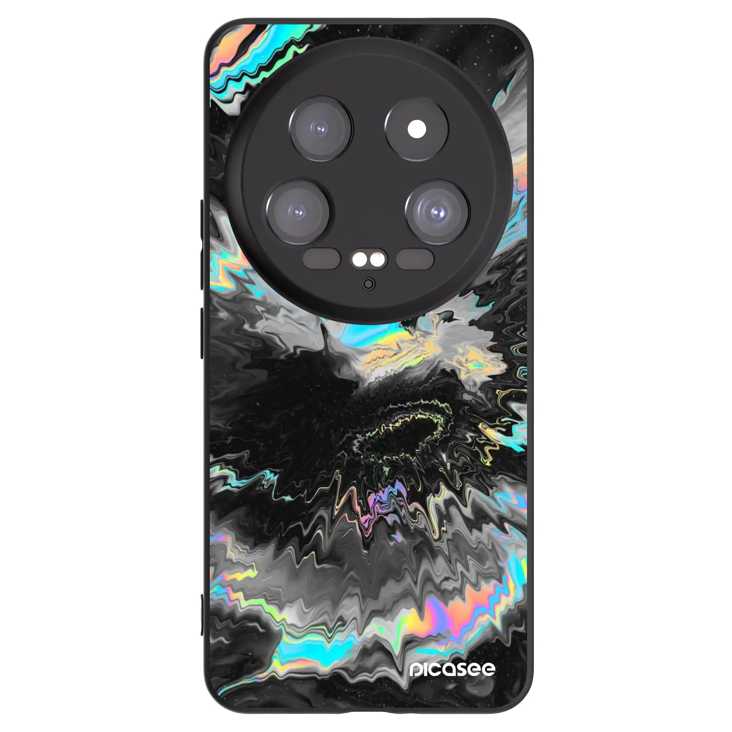 Picasee crna silikonska maskica za Xiaomi 14 Ultra - Magnetic