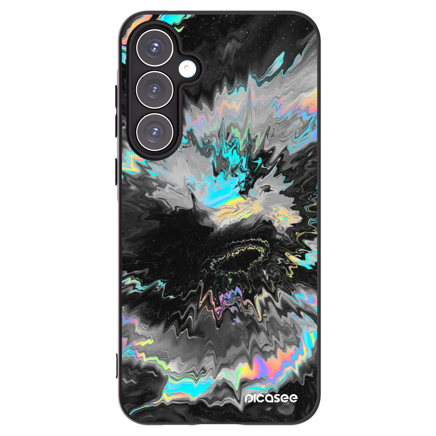 Picasee crna silikonska maskica za Samsung Galaxy A55 5G A556B - Magnetic