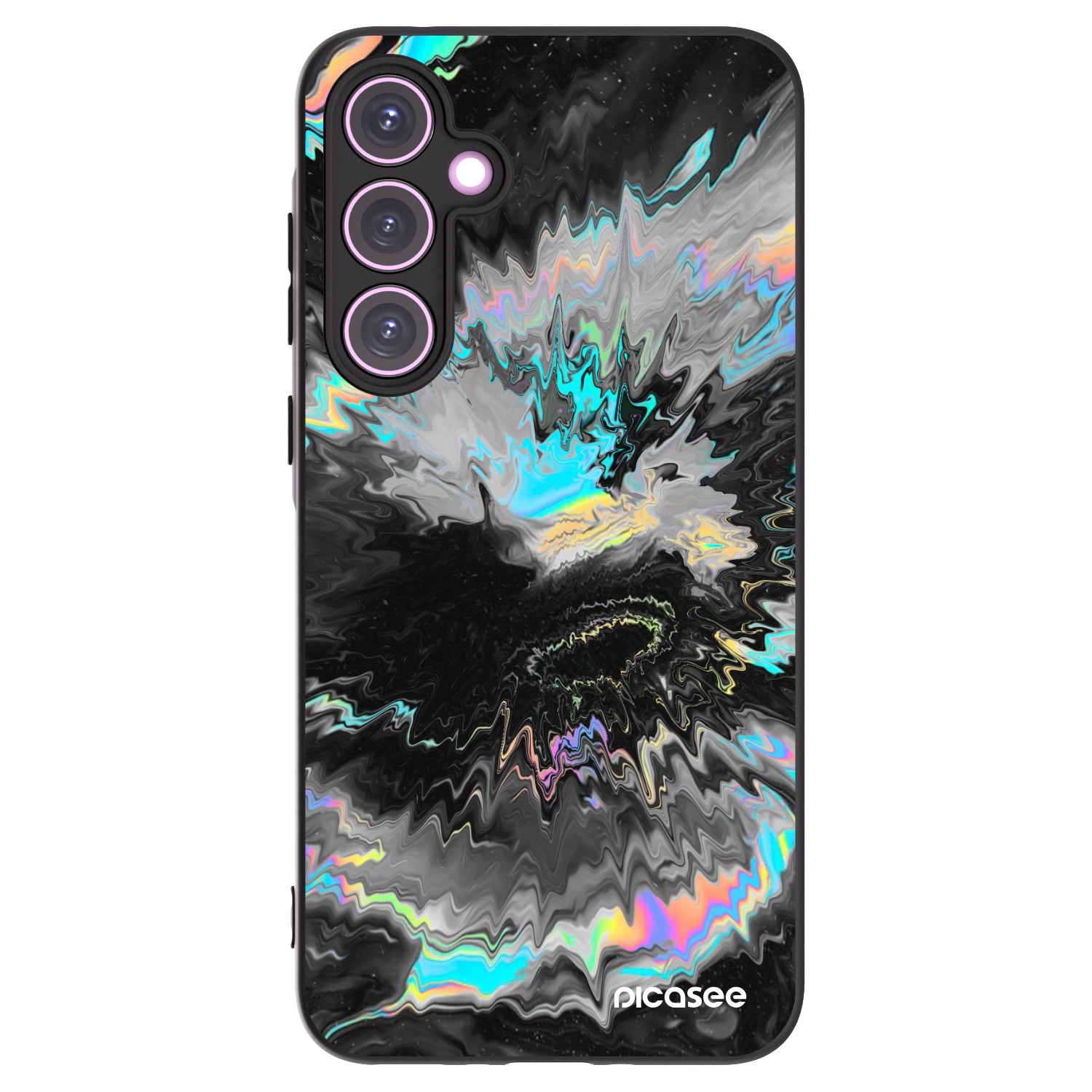 Picasee crna silikonska maskica za Samsung Galaxy A35 5G A356B - Magnetic