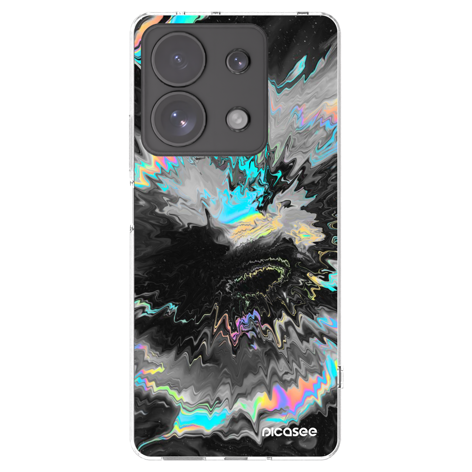 Picasee silikonska prozirna maskica za Xiaomi Redmi Note 13 Pro 4G - Magnetic