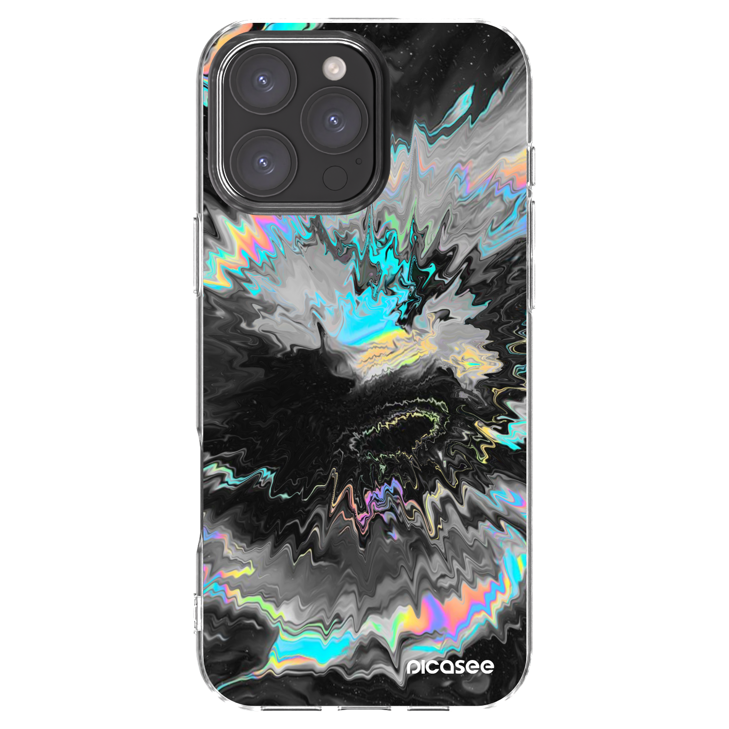 Picasee silikonska prozirna maskica za Apple iPhone 16 Pro Max - Magnetic