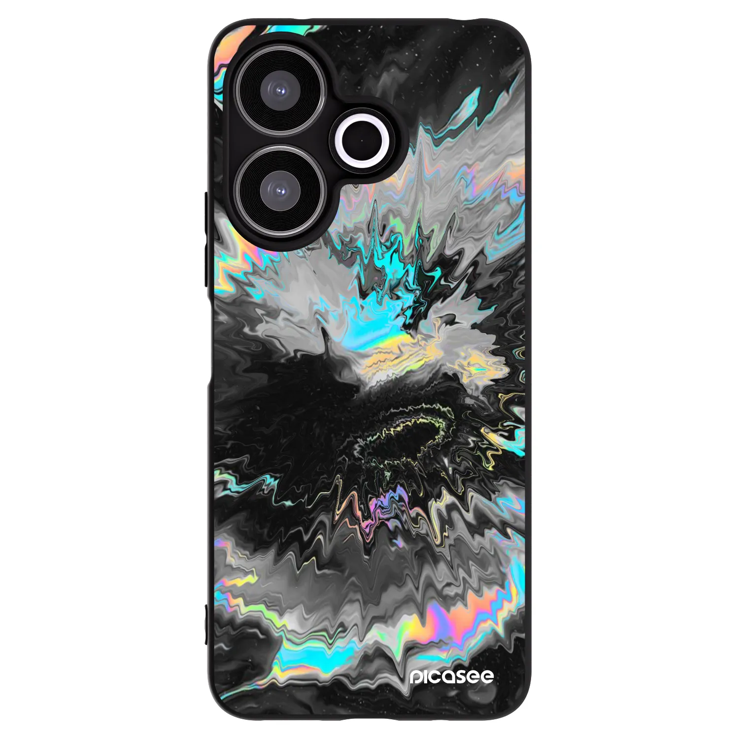 Picasee crna silikonska maskica za Xiaomi Redmi 13 4G - Magnetic