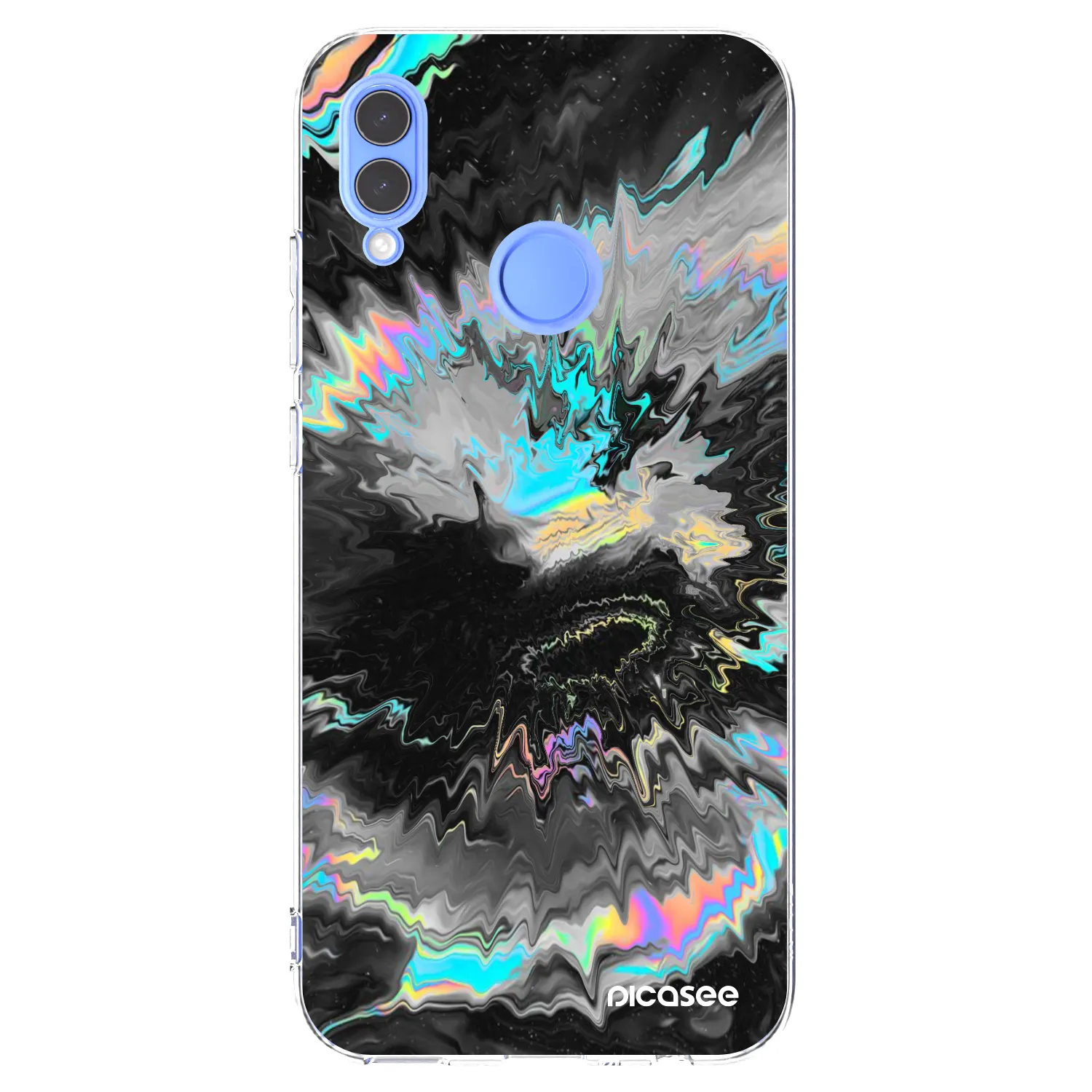 Picasee silikonska prozirna maskica za Huawei P Smart 2019 - Magnetic