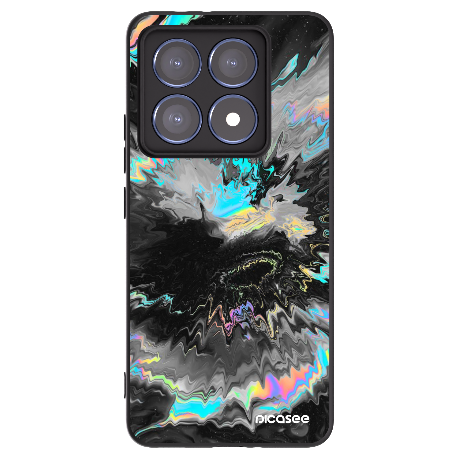 Picasee crna silikonska maskica za Xiaomi 14T Pro - Magnetic