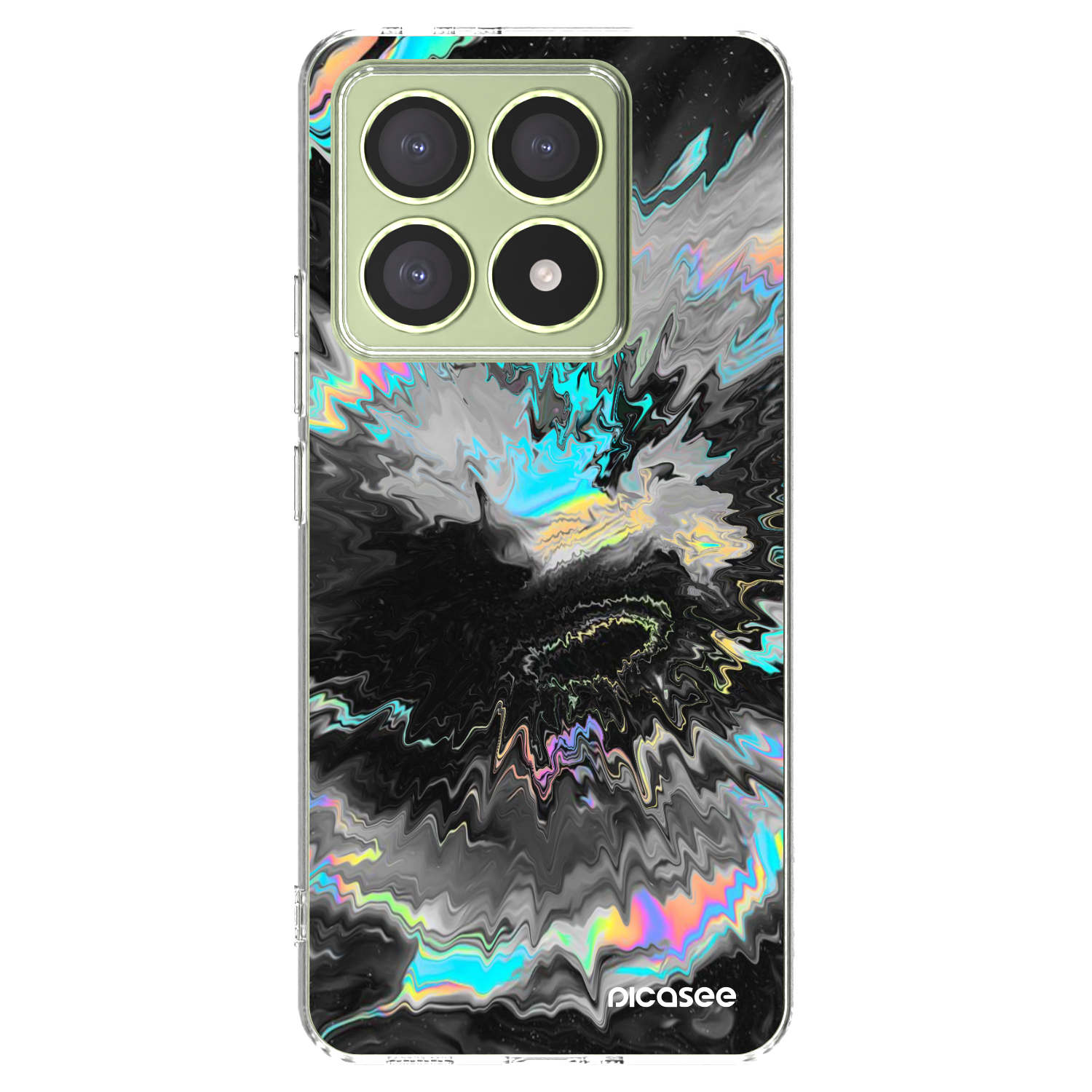 Picasee silikonska prozirna maskica za Xiaomi 14T - Magnetic