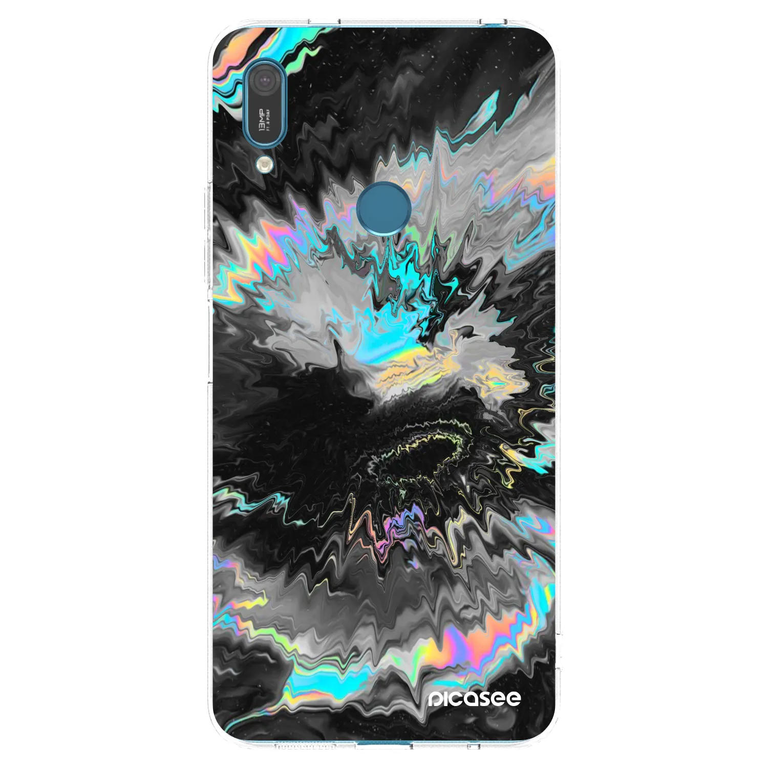 Picasee silikonska prozirna maskica za Huawei Y7 2019 - Magnetic