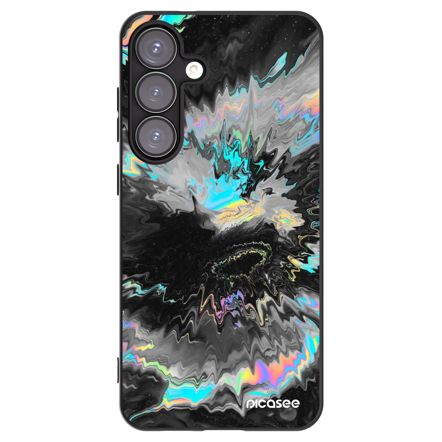 Picasee crna silikonska maskica za Samsung Galaxy S25+ 5G - Magnetic