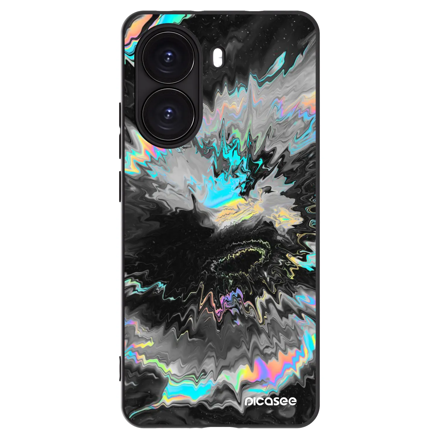 Picasee crna silikonska maskica za Xiaomi Poco X7 Pro 5G - Magnetic