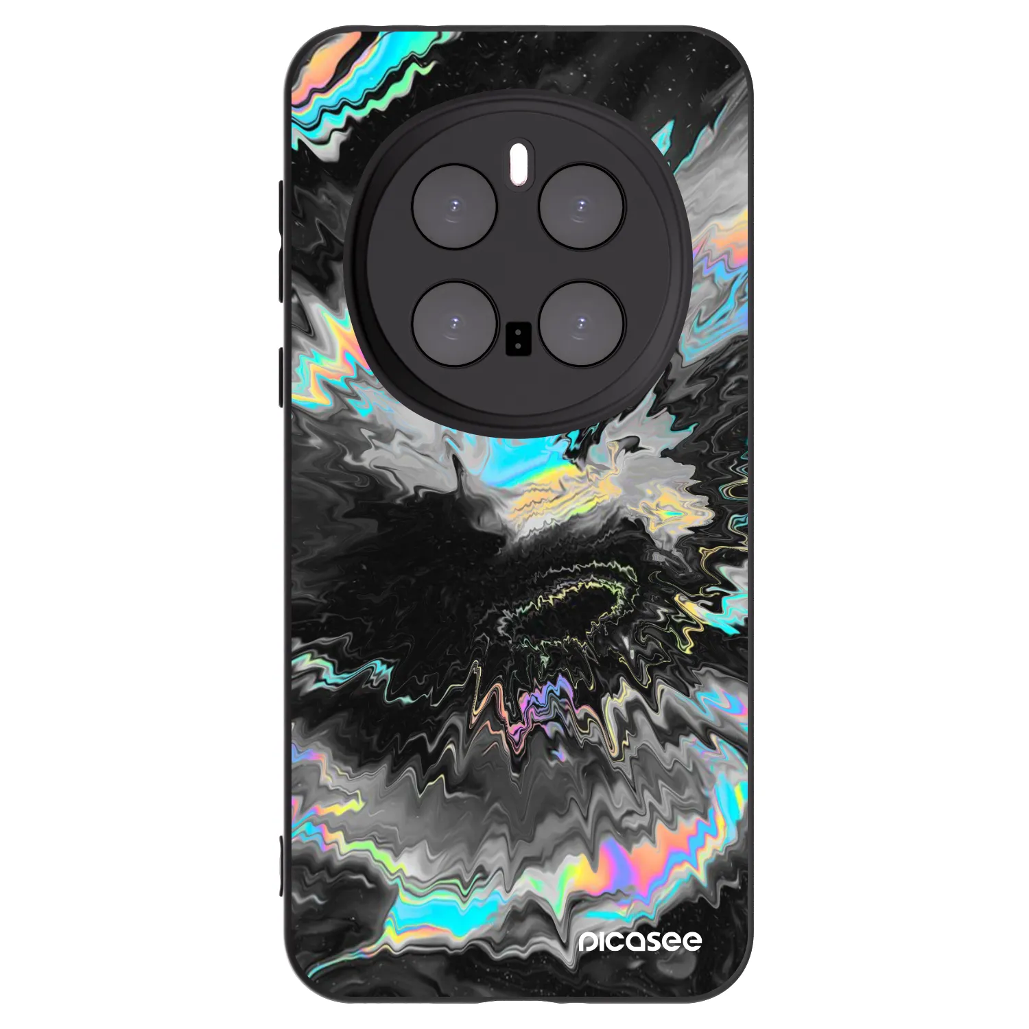 Picasee crna silikonska maskica za Honor Magic7 Pro 5G - Magnetic